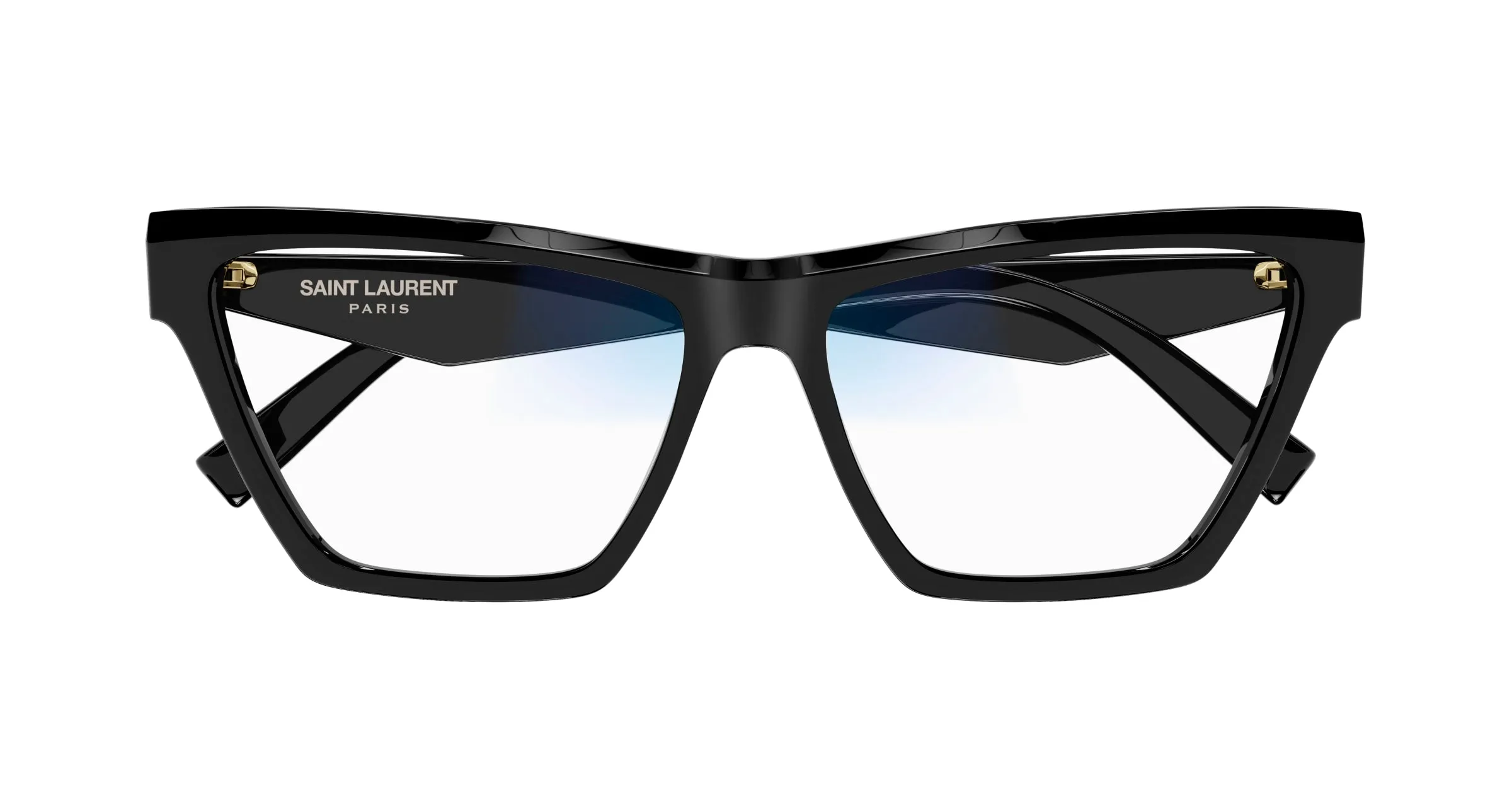 SAINT LAURENT SL M103 004 Occhiali da sole Nero Trasparente Cat Eye Fotocromatico - immagine 3