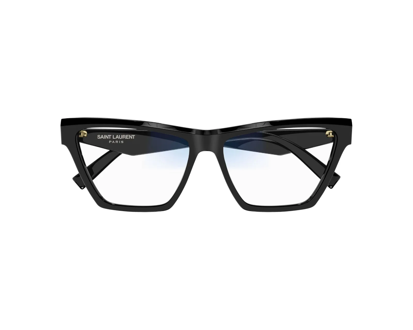 SAINT LAURENT SL M103 004 Occhiali da sole Nero Trasparente Cat Eye Fotocromatico - immagine 4