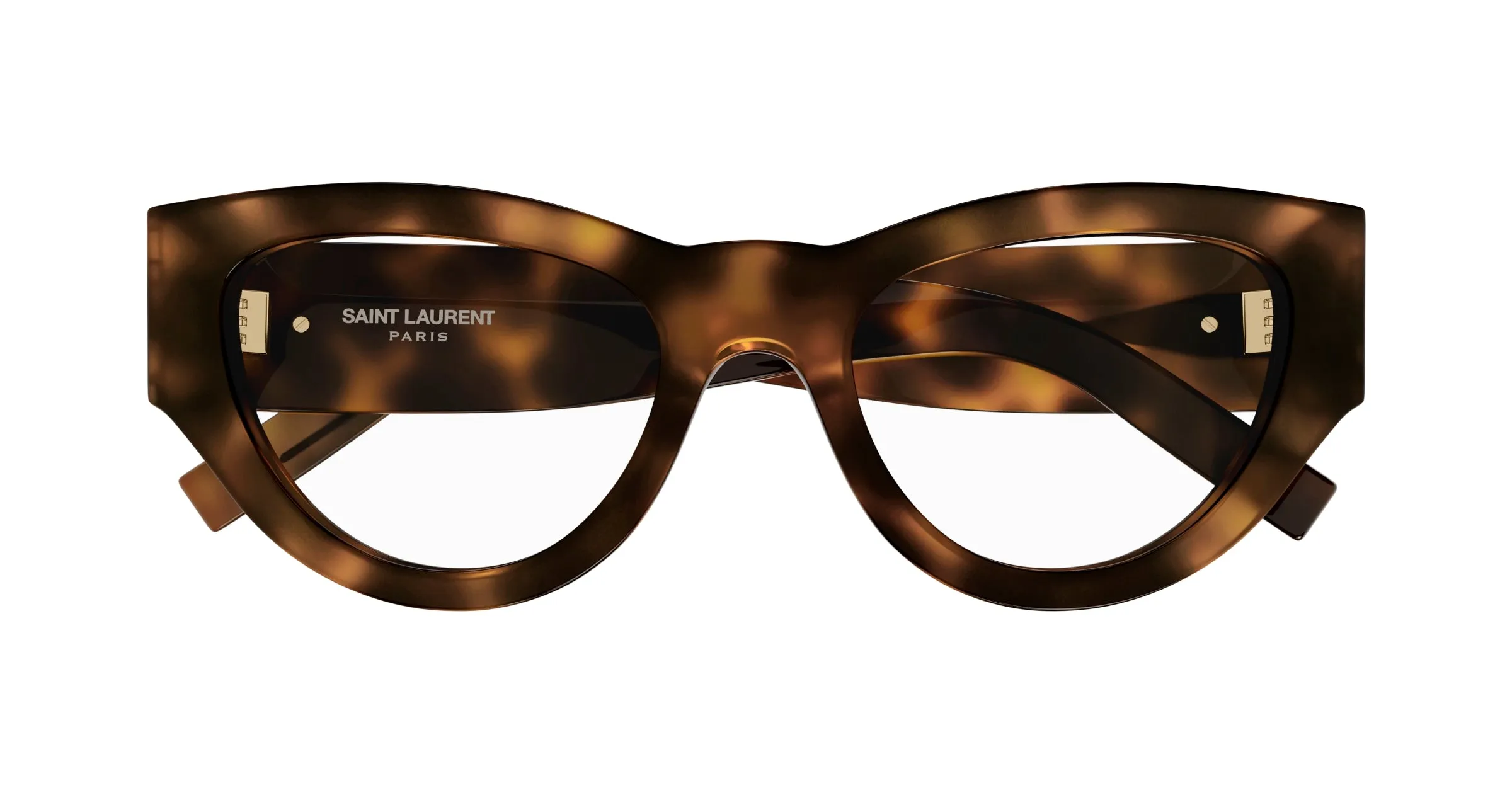 SAINT LAURENT SL M94 OPT 002 Montature da vista Acetato Havana Trasparente Cat Eye ["Antiriflesso"] - immagine 2