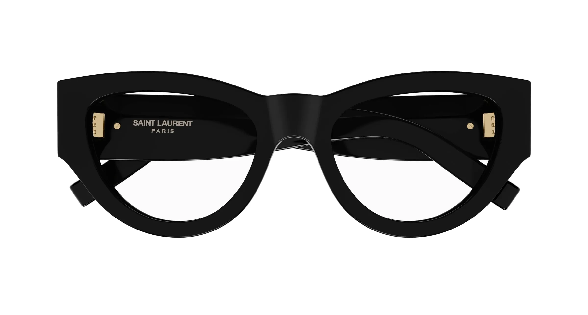 SAINT LAURENT SL M94 OPT 001 Montature da vista Acetato Nero Trasparente Cat Eye ["Antiriflesso"] - immagine 2
