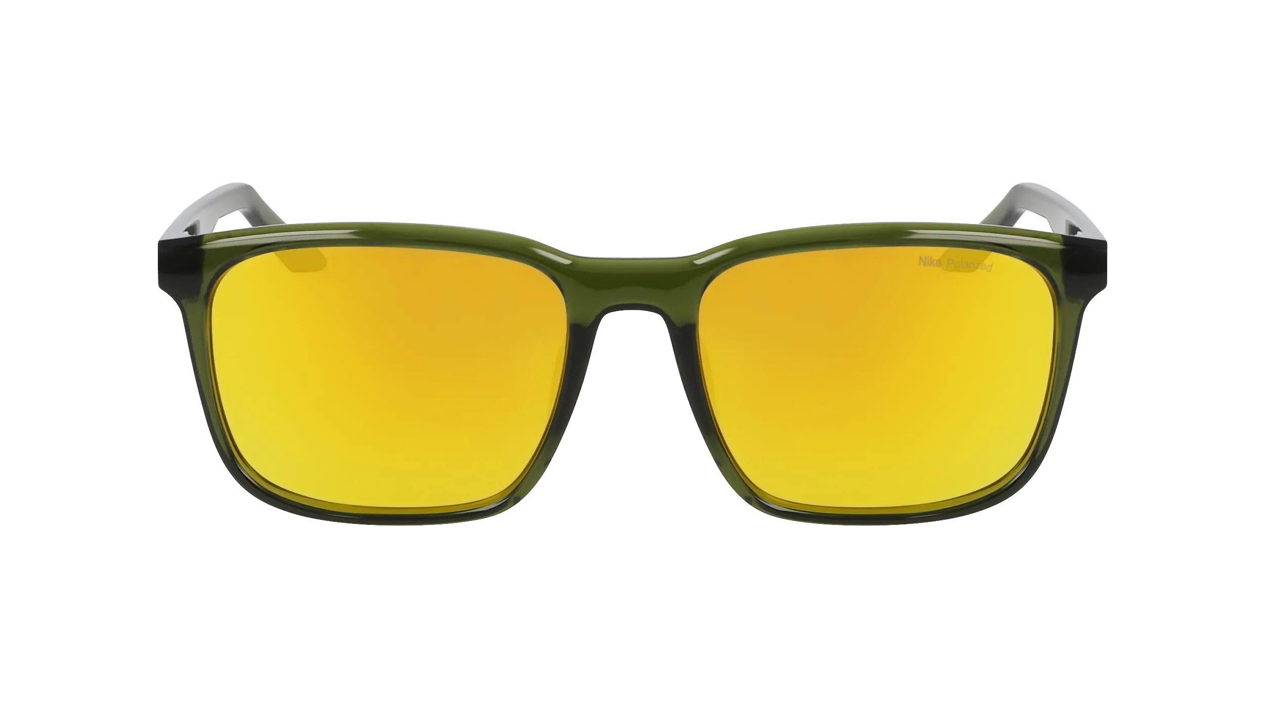 Nike NIKE RAVE P FD1849 222 Occhiali da sole Bio-iniettato Verde Giallo Squadrata Polarizzata - immagine 2