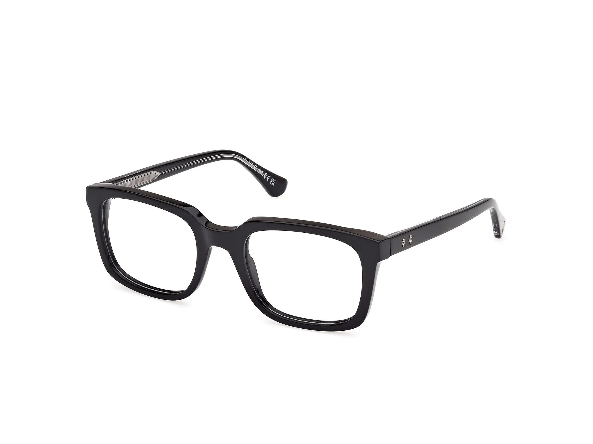 Web WE5445 5 Montature da vista Acetato Nero Squadrata Normale - immagine 1