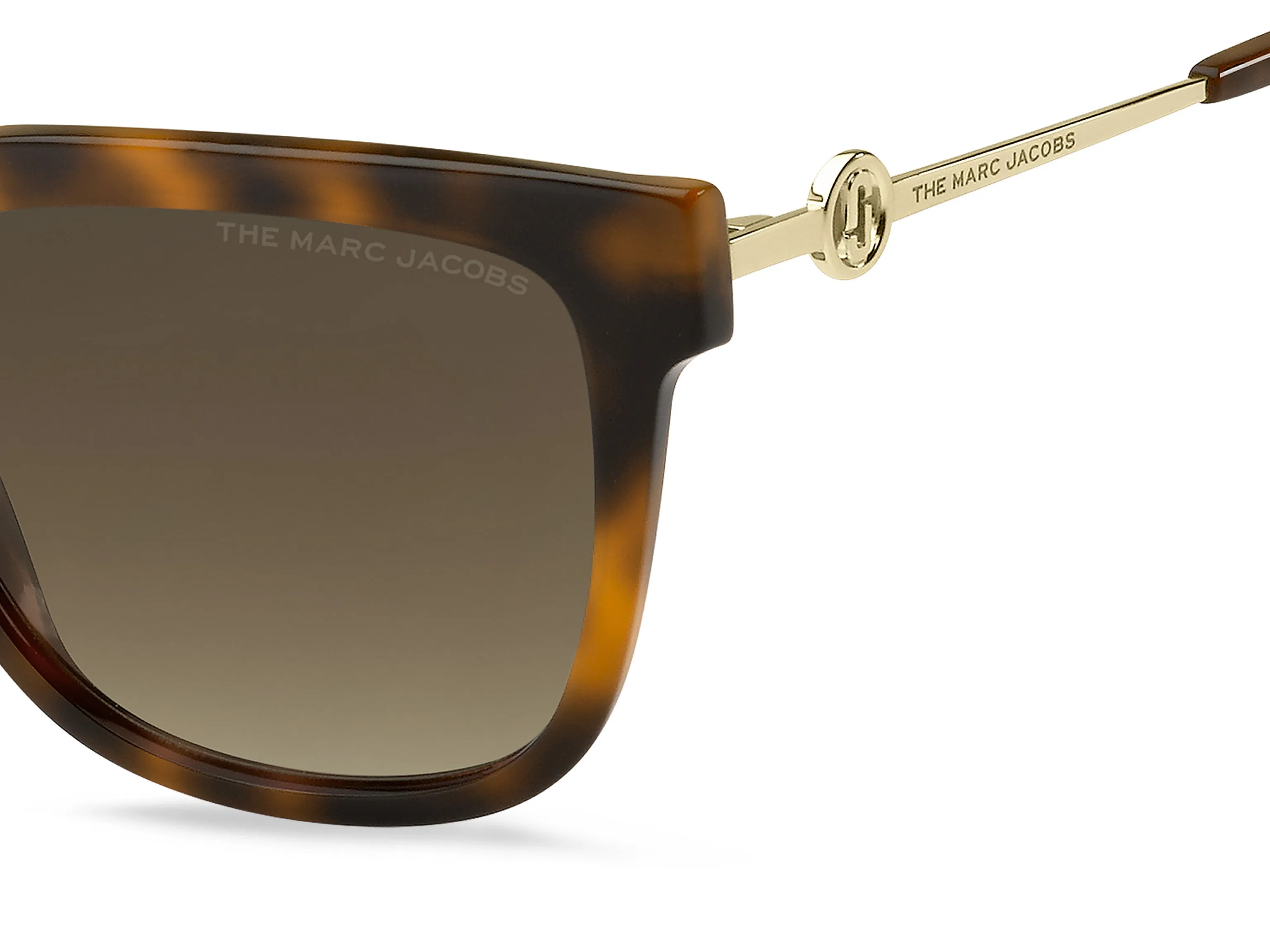 Marc Jacobs MARC 580/S 05L/HA Occhiali da sole Acetato Havana Marrone Squadrata Normale Sfumato - immagine 3