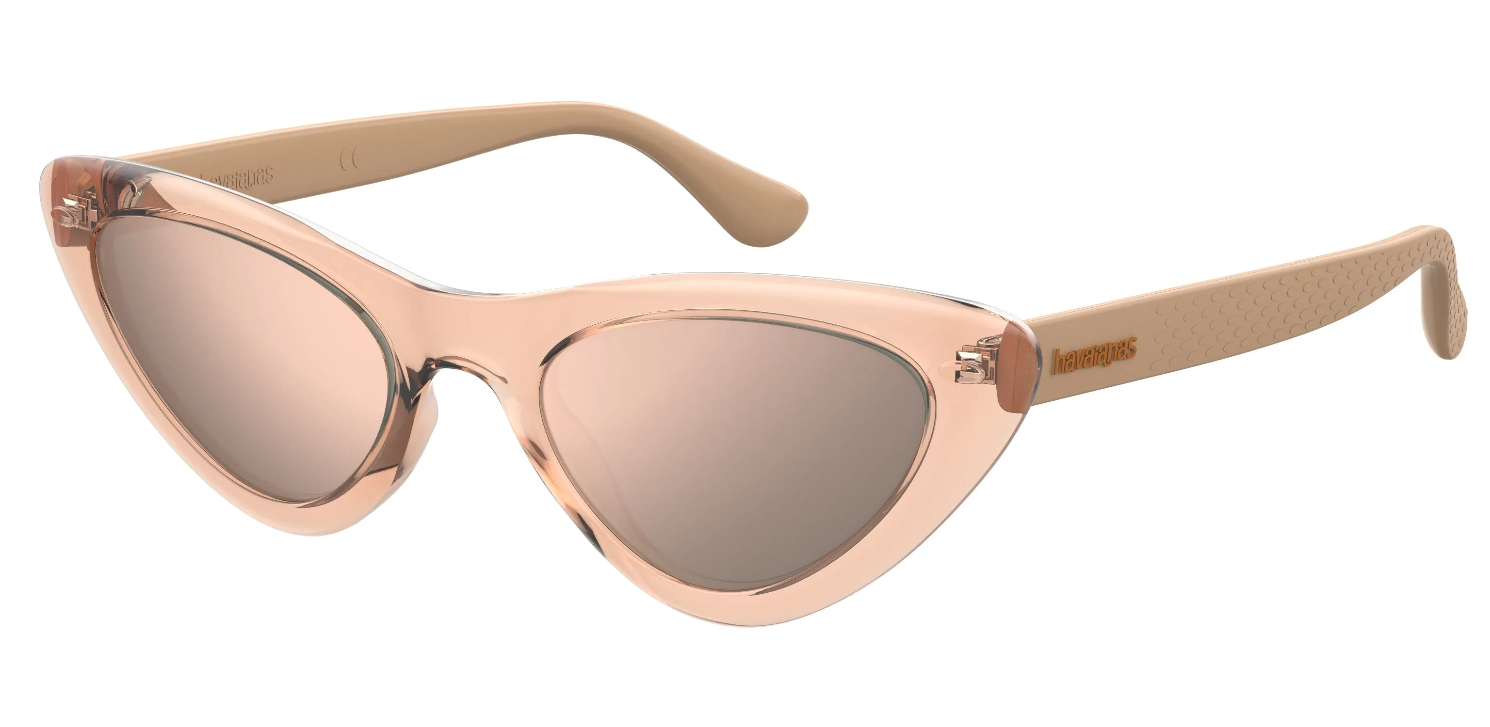 Havaianas PIPA 9R6/0J Occhiali da sole Plastica Rosa Multicolore Cat Eye Specchiato - immagine 1