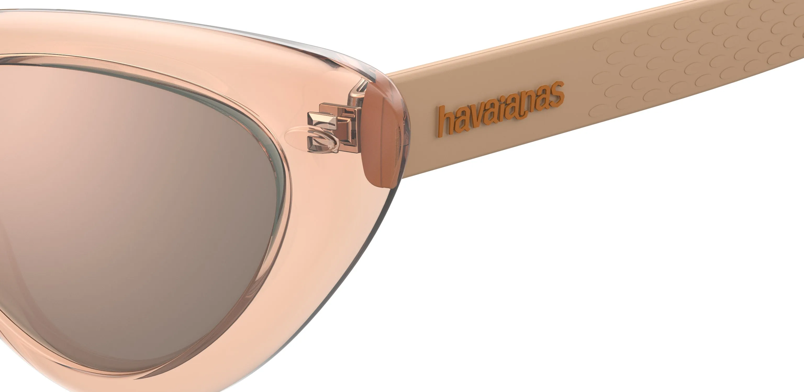 Havaianas PIPA 9R6/0J Occhiali da sole Plastica Rosa Multicolore Cat Eye Specchiato - immagine 3