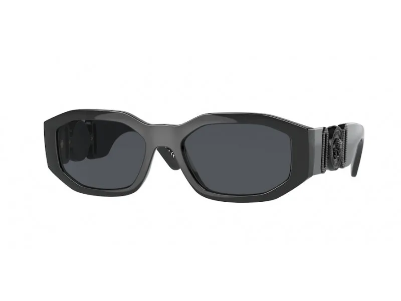Versace VE4361 536087 Occhiali da sole Nylon Nero Grigio Geometrica Normale - immagine 1