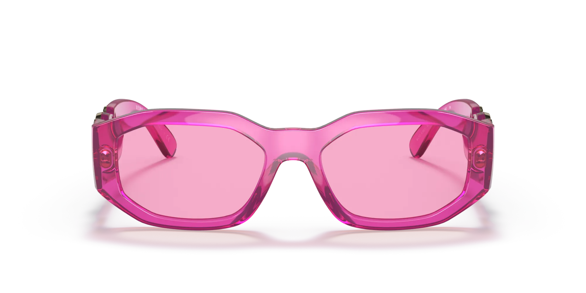 Versace VE4361 5334/5 Occhiali da sole Nylon Rosa Rosa Geometrica Normale - immagine 3