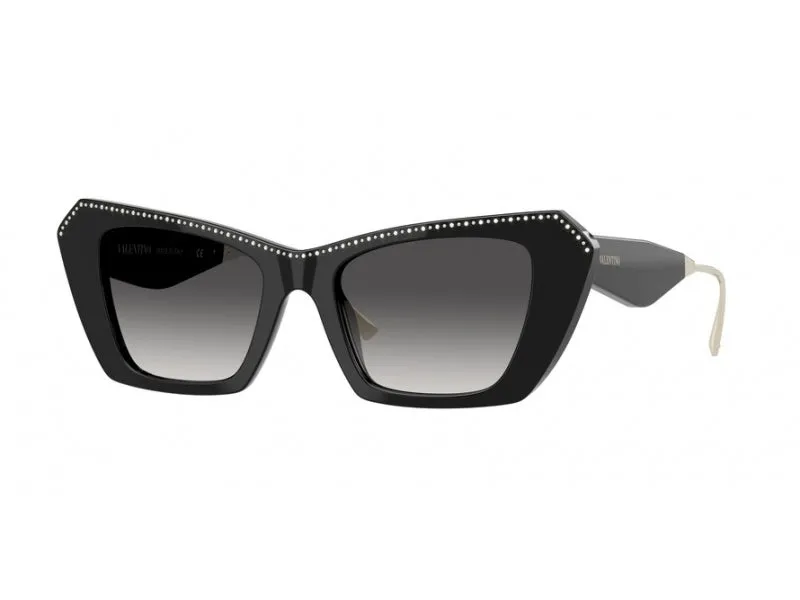 Valentino VA4114 50018G Occhiali da sole outlet Plastica Nero Grigio Cat Eye Normale Sfumato - immagine 1