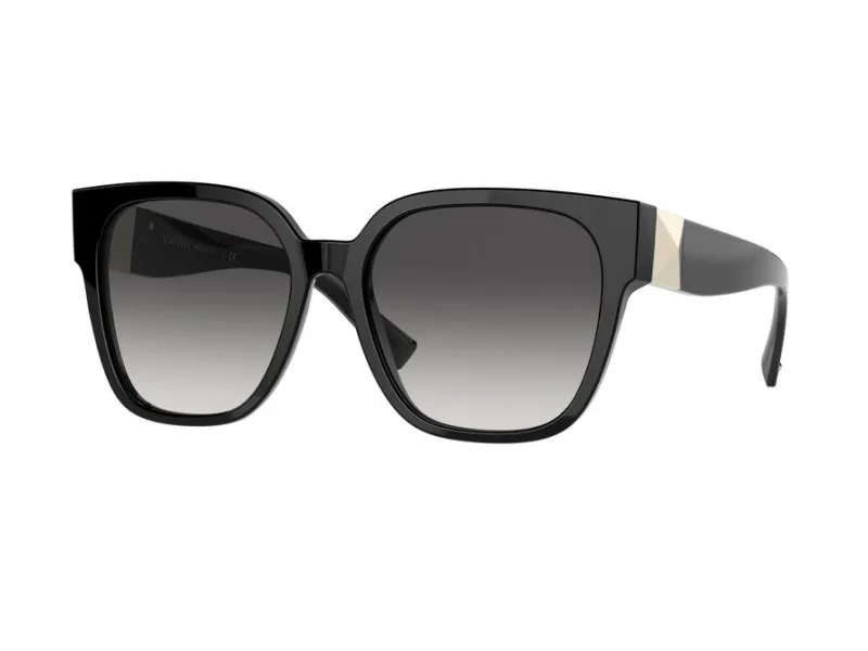 Valentino VA4111 50018G Occhiali da sole outlet Plastica Nero Grigio Squadrata Normale Sfumato - immagine 1