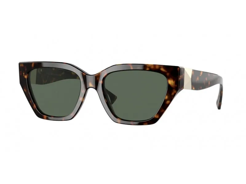 Valentino VA4110 500271 Occhiali da sole outlet Plastica Havana Verde Geometrica Normale - immagine 1