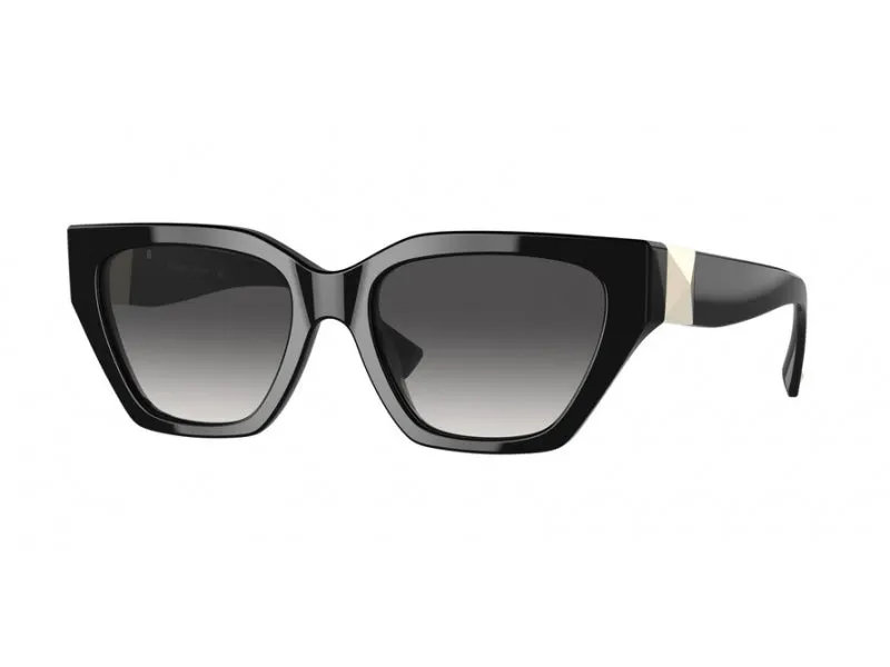 Valentino VA4110 50018G Occhiali da sole outlet Plastica Nero Grigio Geometrica Normale Sfumato - immagine 1