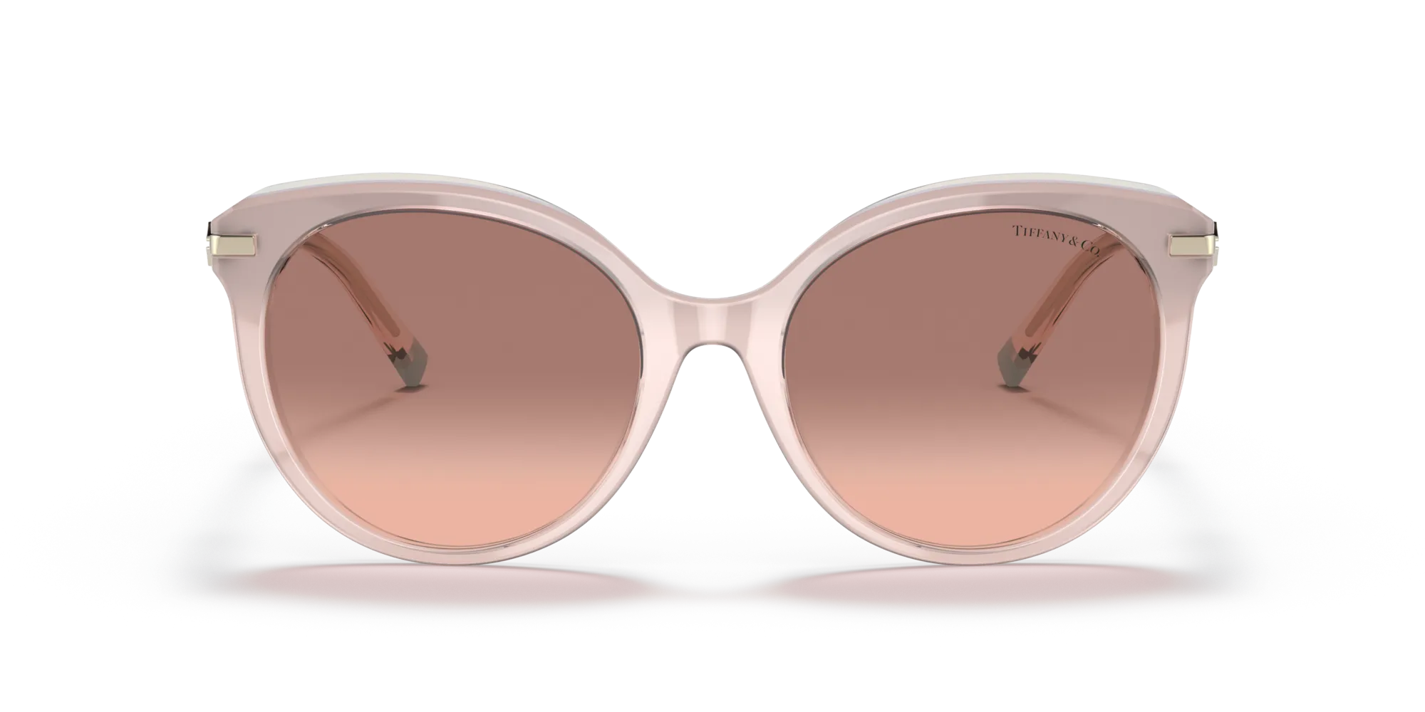 Tiffany TF4189B 833413 Occhiali da sole Acetato Rosa Rosa Cat Eye Normale Sfumato - immagine 3