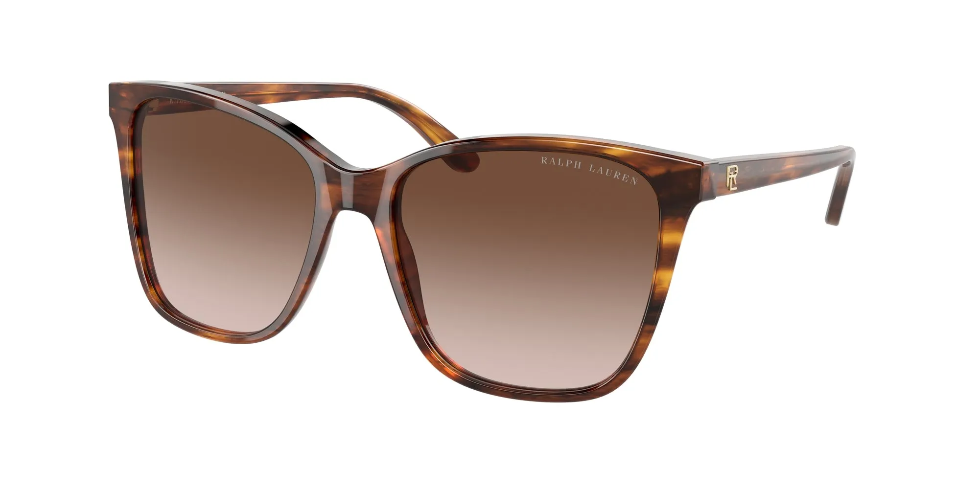 Ralph Lauren RL8201 500713 Occhiali da sole Acetato Tartaruga Marrone Pillow Normale Sfumato - immagine 1