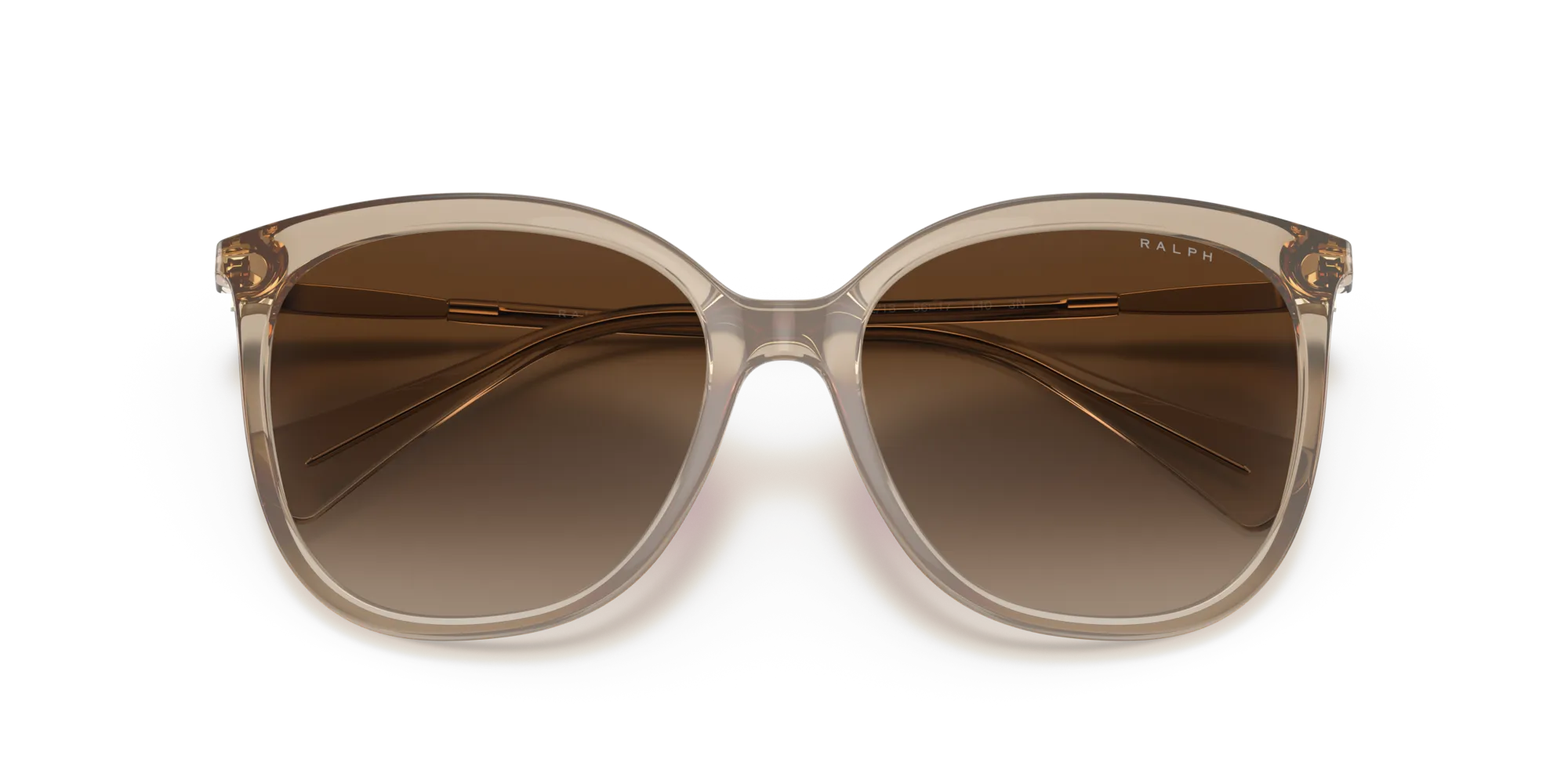Ralph Lauren RA5248 580213 Occhiali da sole Iniettato Marrone Marrone Farfalla Normale Sfumato - immagine 2