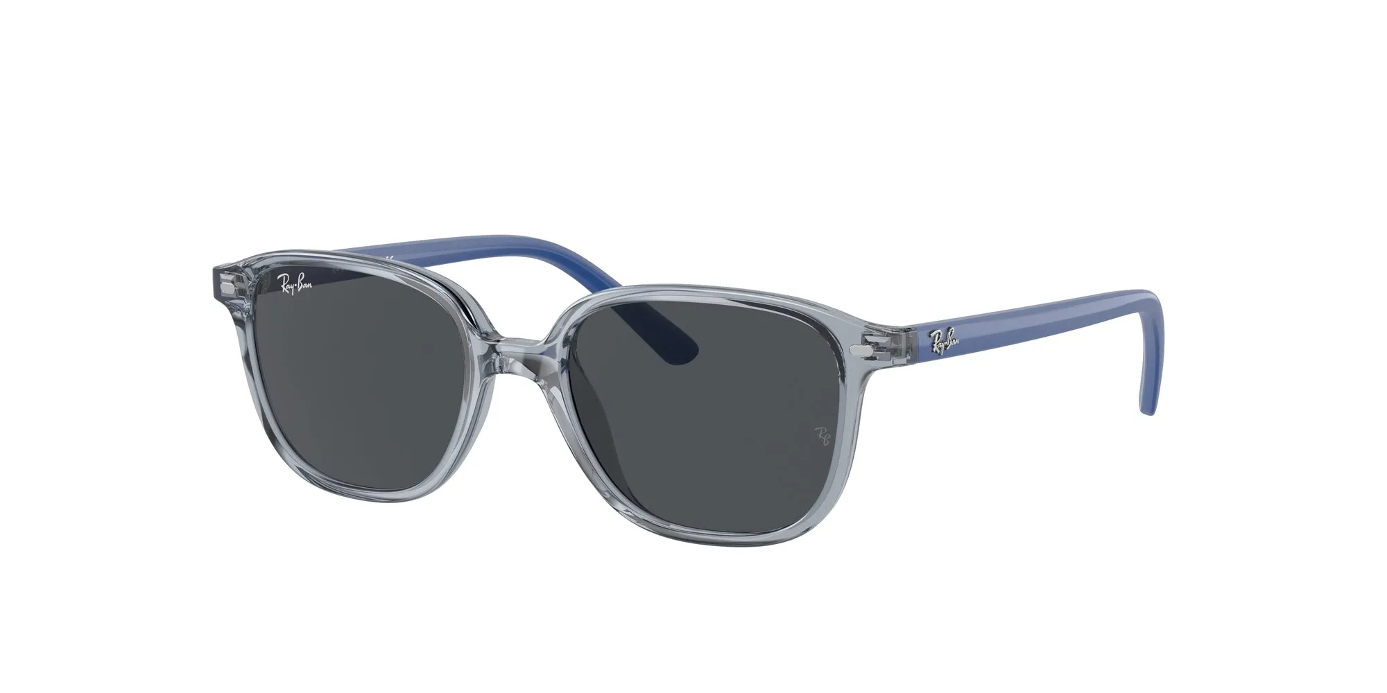 Ray - Ban RJ9093S JUNIOR LEONARD 711087 Occhiali da sole Iniettato Blu Grigio Squadrata Normale - immagine 1