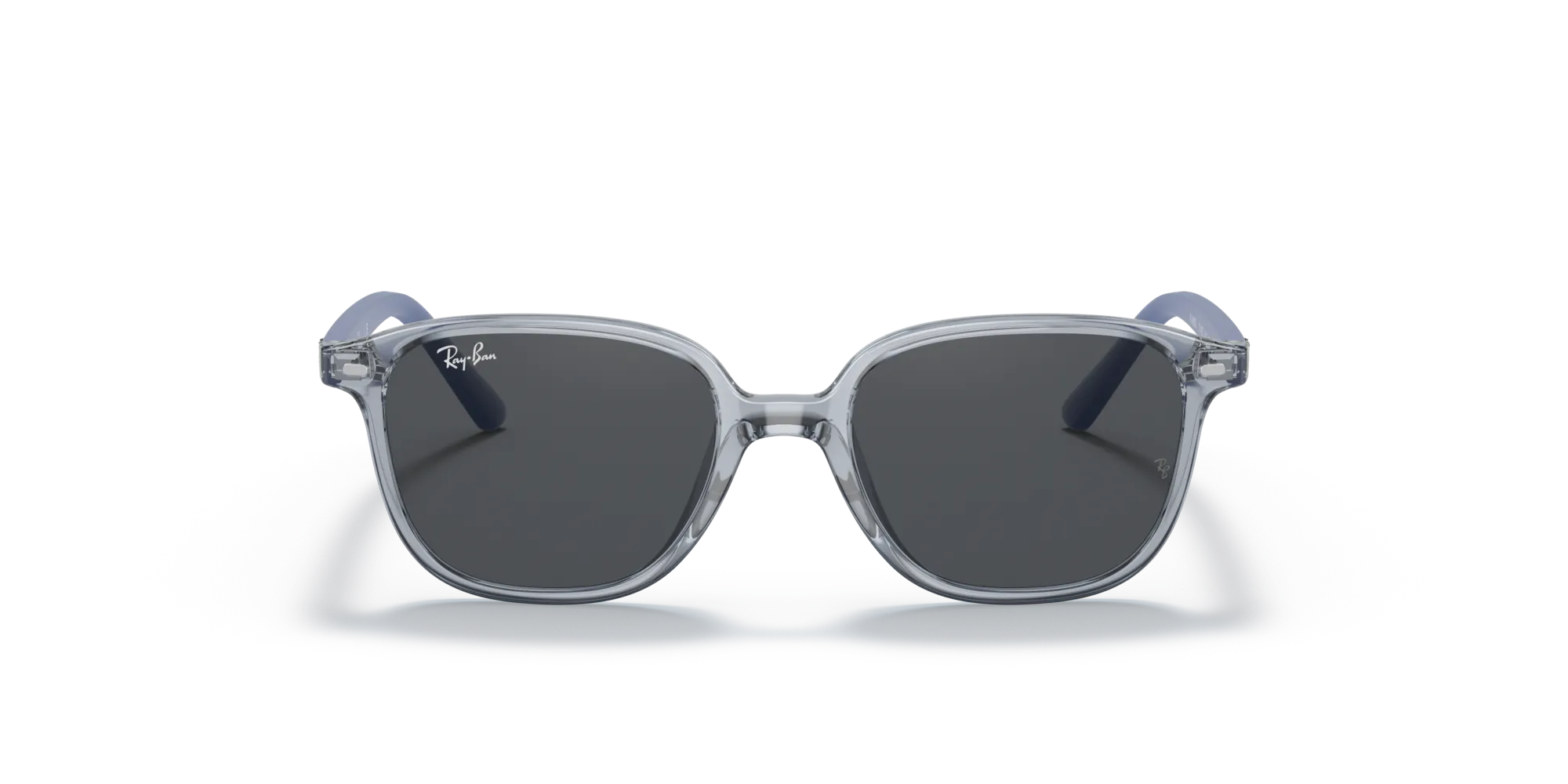 Ray - Ban RJ9093S JUNIOR LEONARD 711087 Occhiali da sole Iniettato Blu Grigio Squadrata Normale - immagine 3
