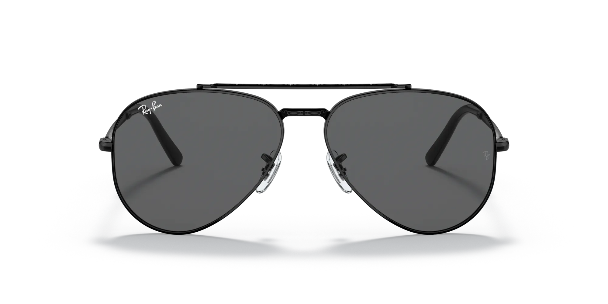 Ray - Ban RB3625 NEW AVIATOR 002/B1 Occhiali da sole Metallo Nero Grigio Pilot Normale - immagine 3
