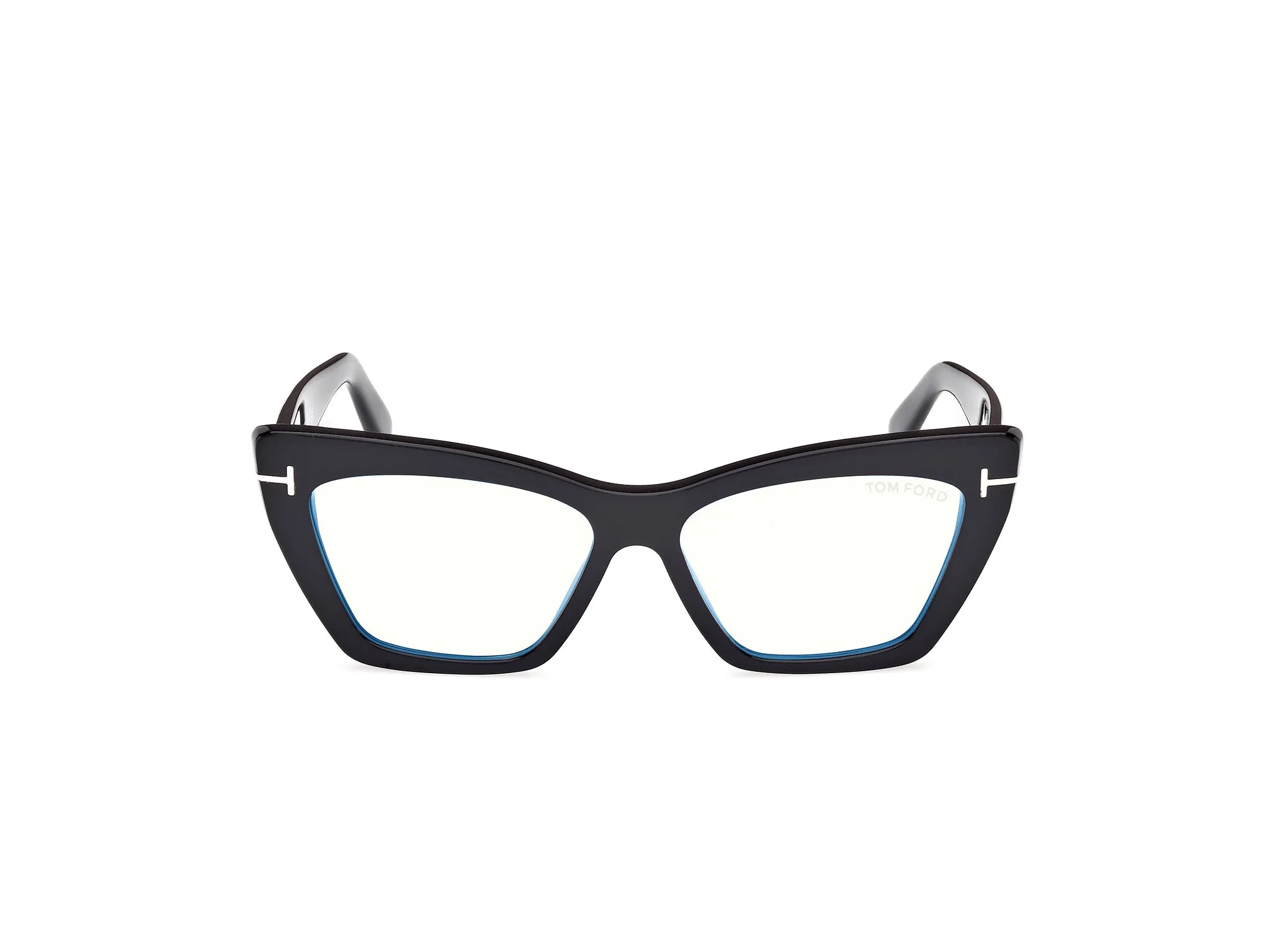 TOM FORD FT6026-B 1 Montature da vista Acetato Nero Cat Eye Normale - immagine 2