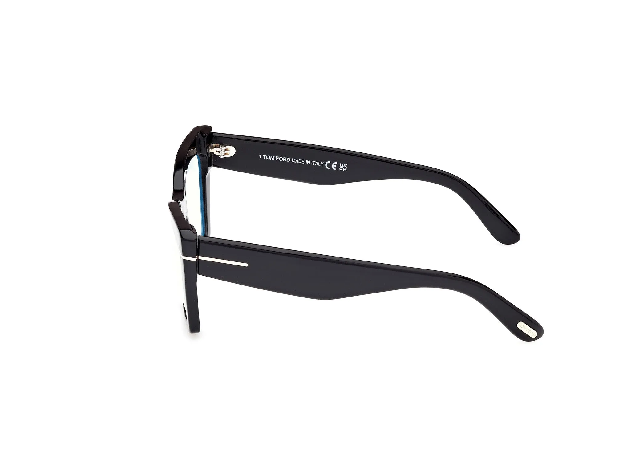TOM FORD FT6026-B 1 Montature da vista Acetato Nero Cat Eye Normale - immagine 3