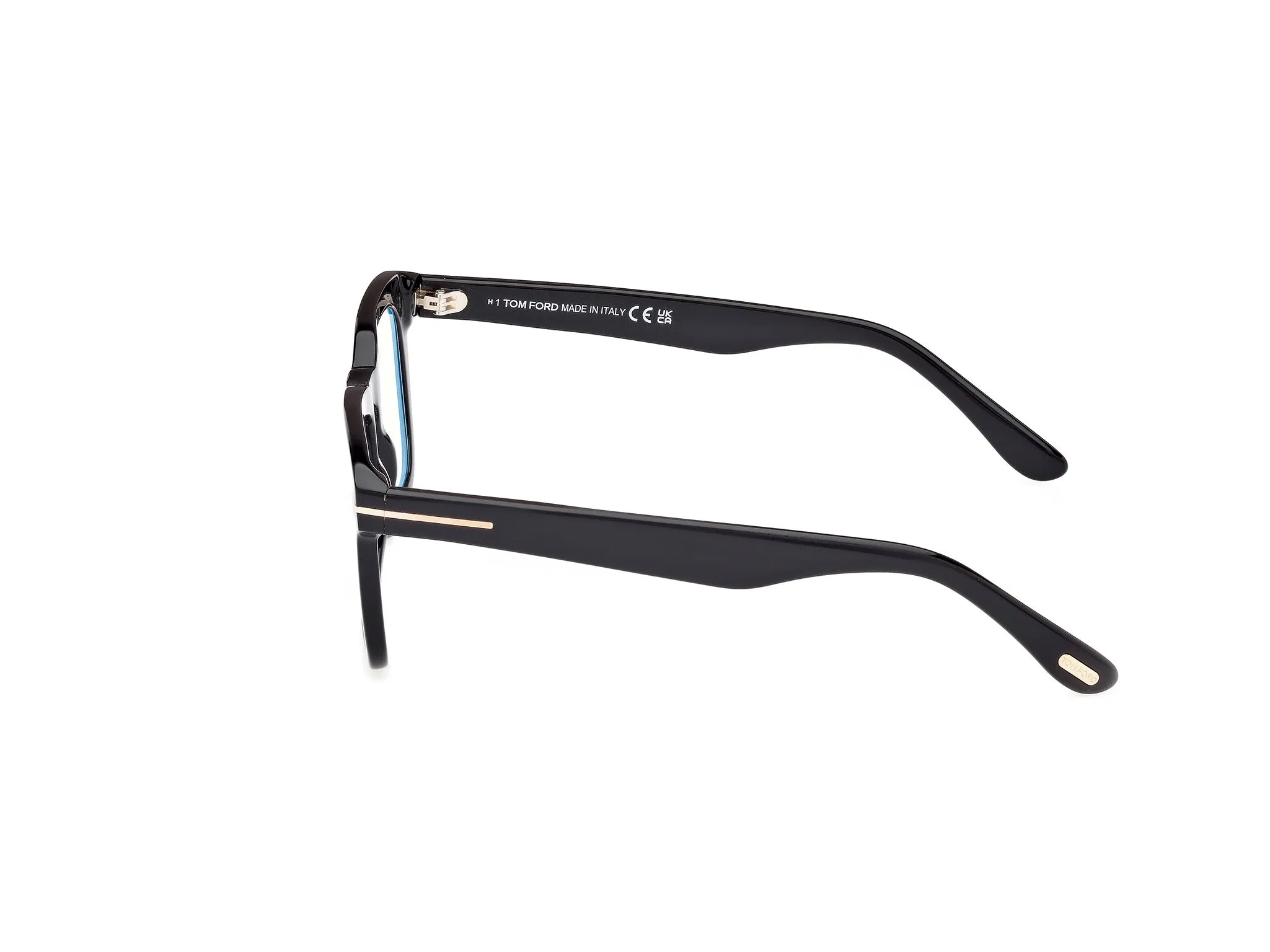 TOM FORD FT6025-B 1 Montature da vista Acetato Nero Squadrata Normale - immagine 3