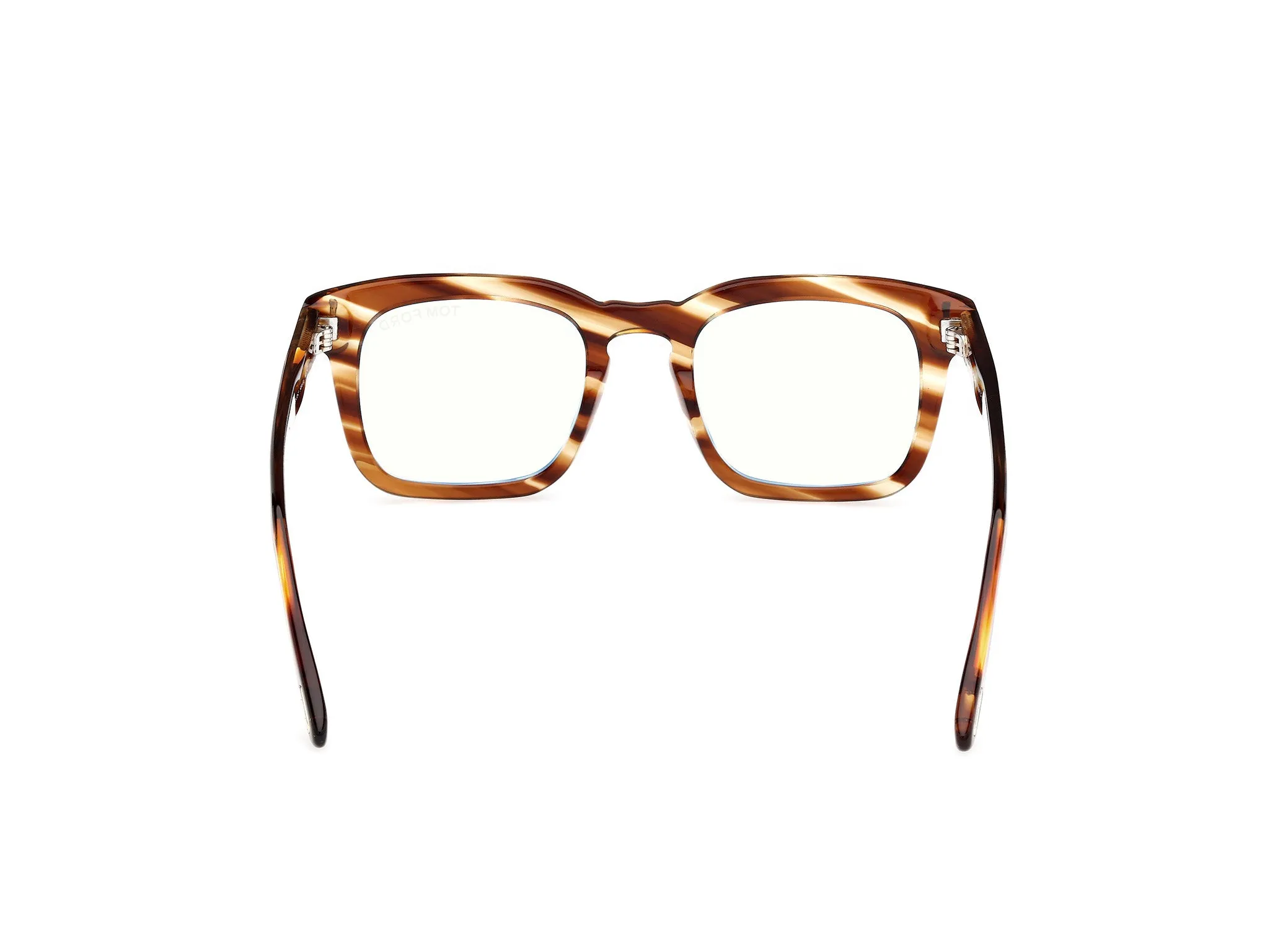 TOM FORD FT6025-B 53 Montature da vista Acetato Havana Squadrata Normale - immagine 4