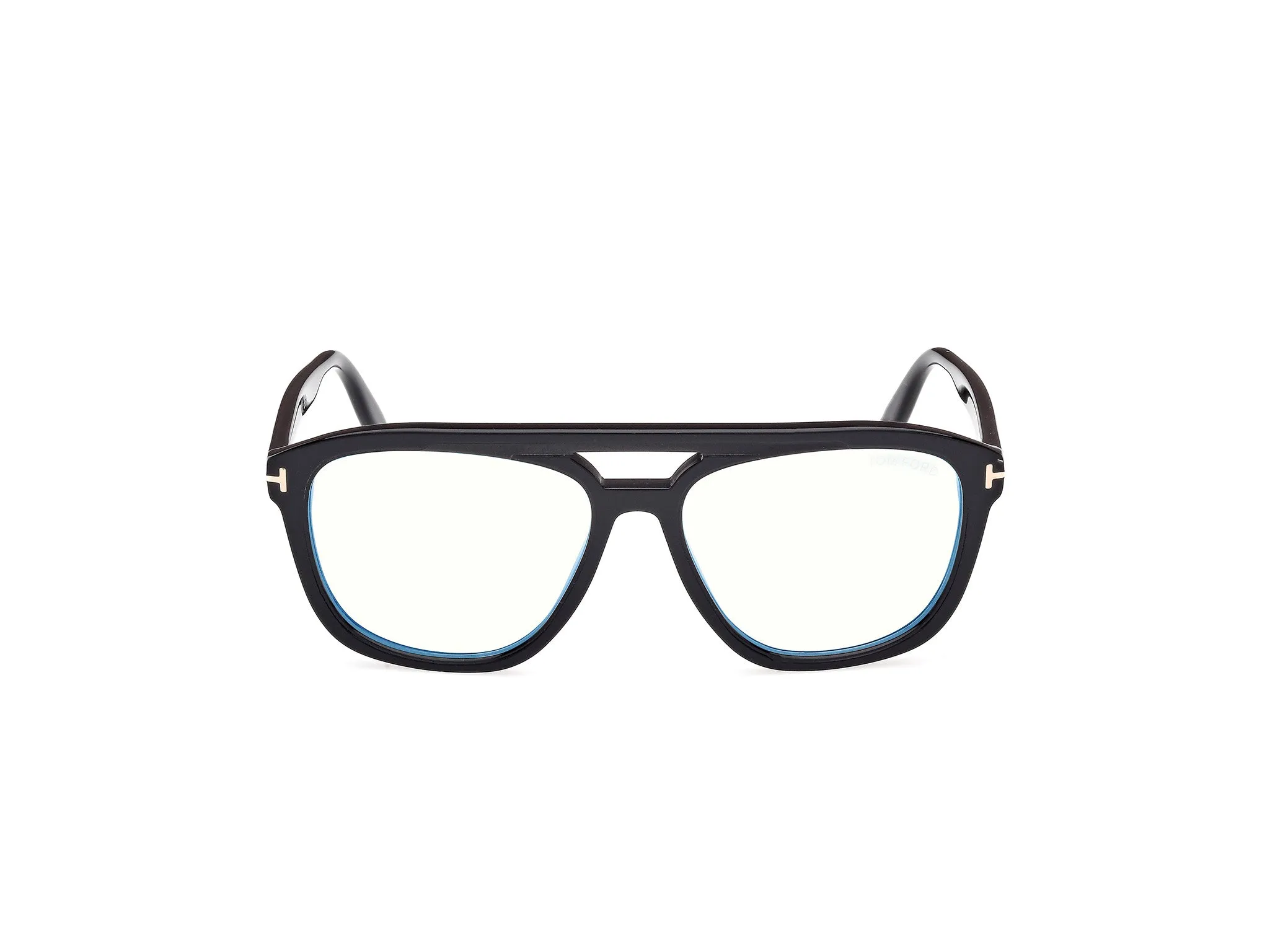 TOM FORD FT6024-B 1 Montature da vista Acetato Nero Squadrata Normale - immagine 2