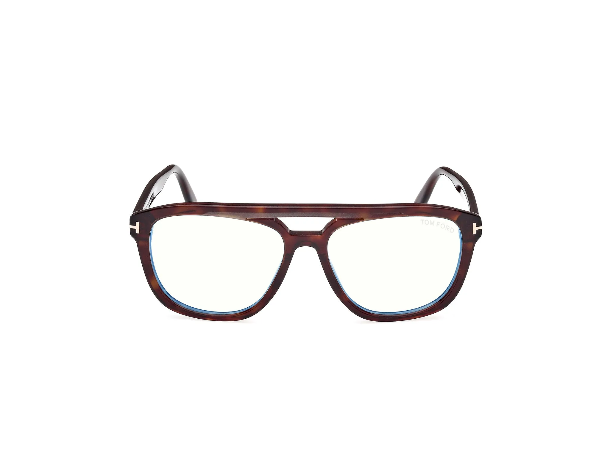 TOM FORD FT6024-B 52 Montature da vista Acetato Havana Squadrata Normale - immagine 2