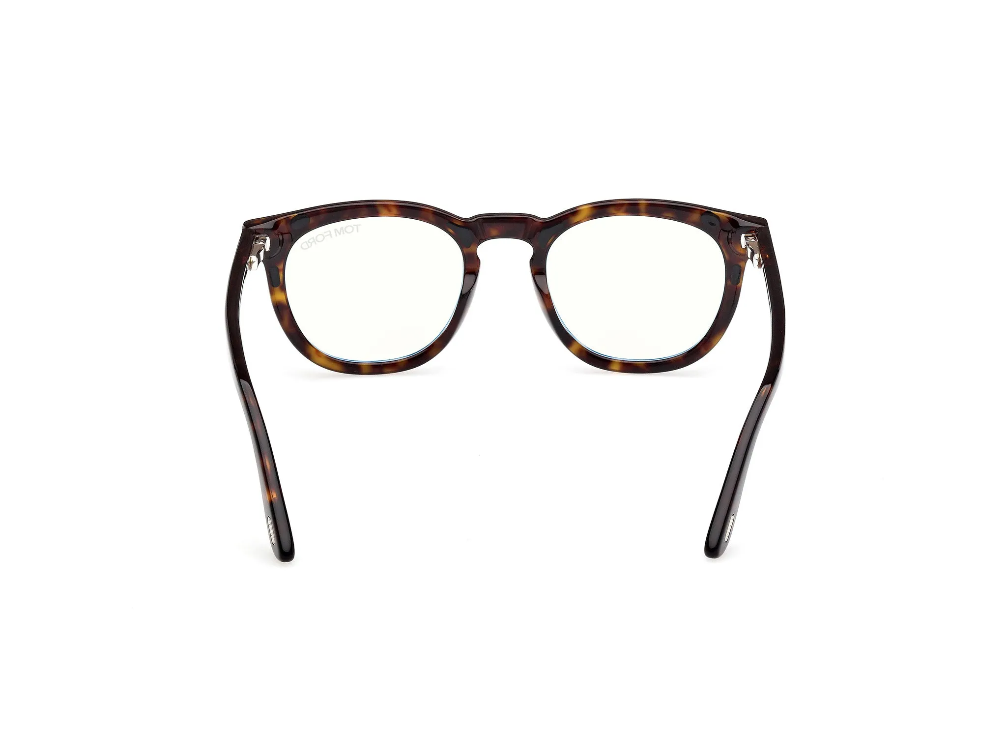 TOM FORD FT5993-B 52 Montature da vista Acetato Havana Rotonda Normale - immagine 4