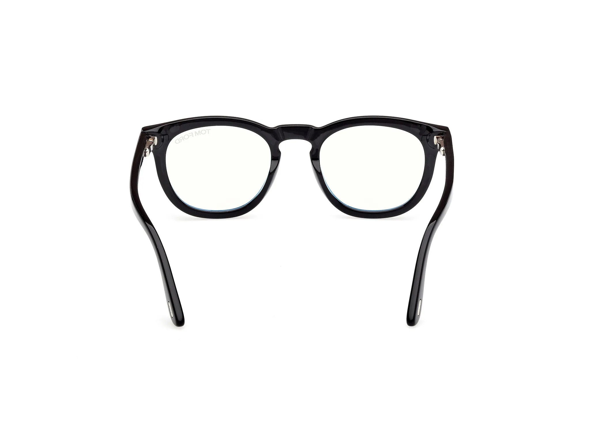 TOM FORD FT5993-B 1 Montature da vista Acetato Nero Rotonda Normale - immagine 4