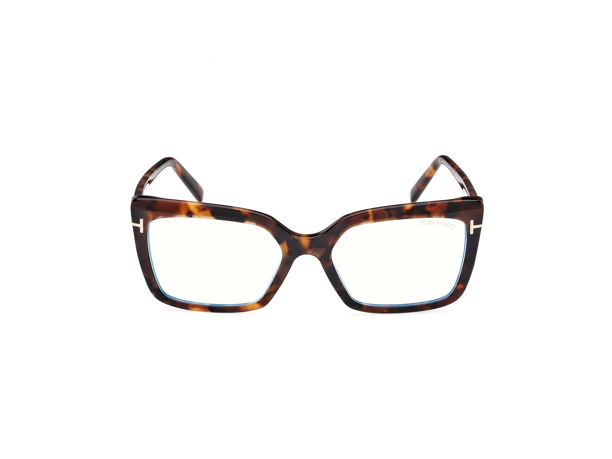 TOM FORD FT5991-B 52 Montature da vista Acetato Havana Squadrata Normale - immagine 2