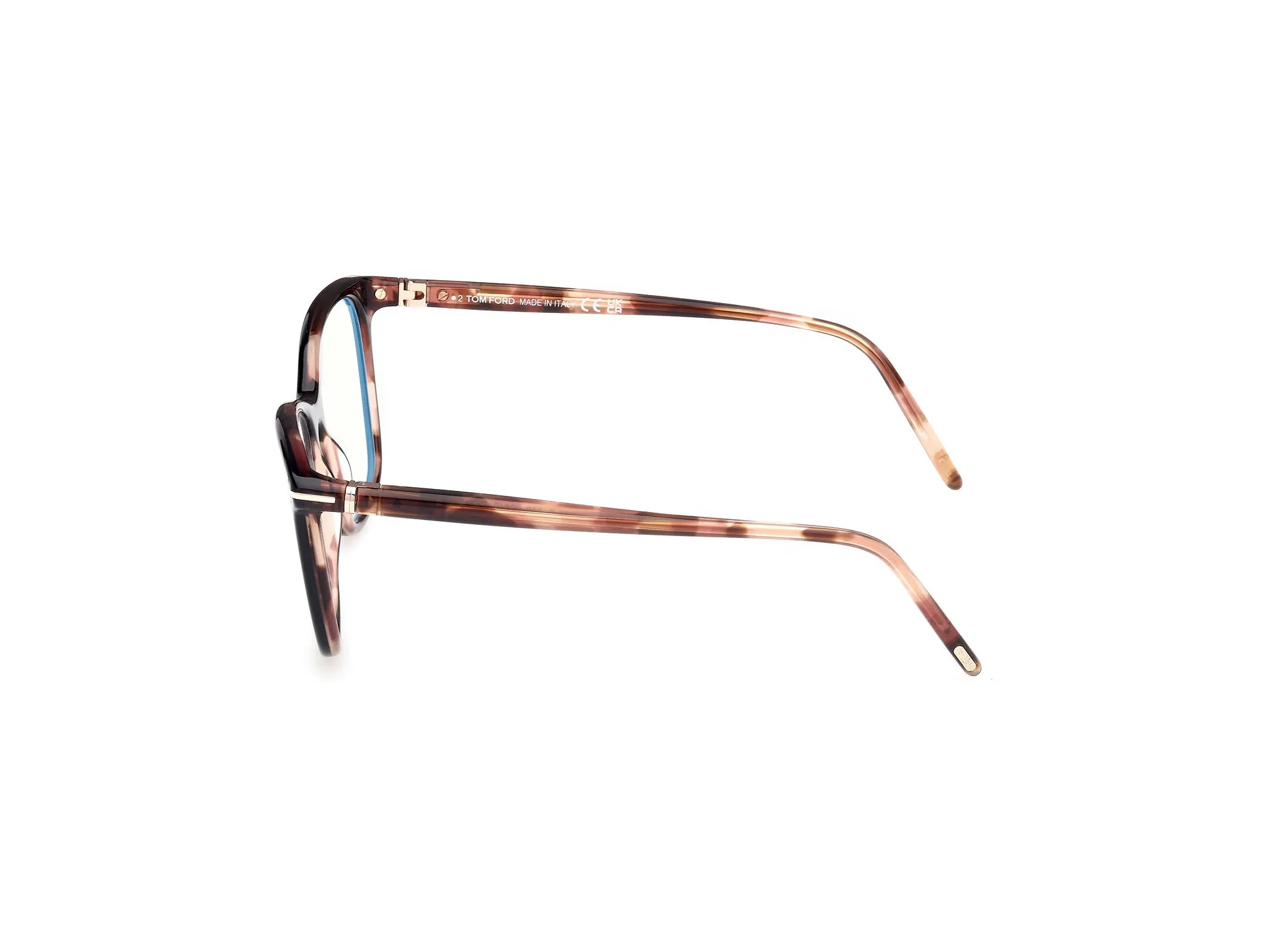 TOM FORD FT5989-B 5 Montature da vista Acetato Nero Squadrata Normale - immagine 3