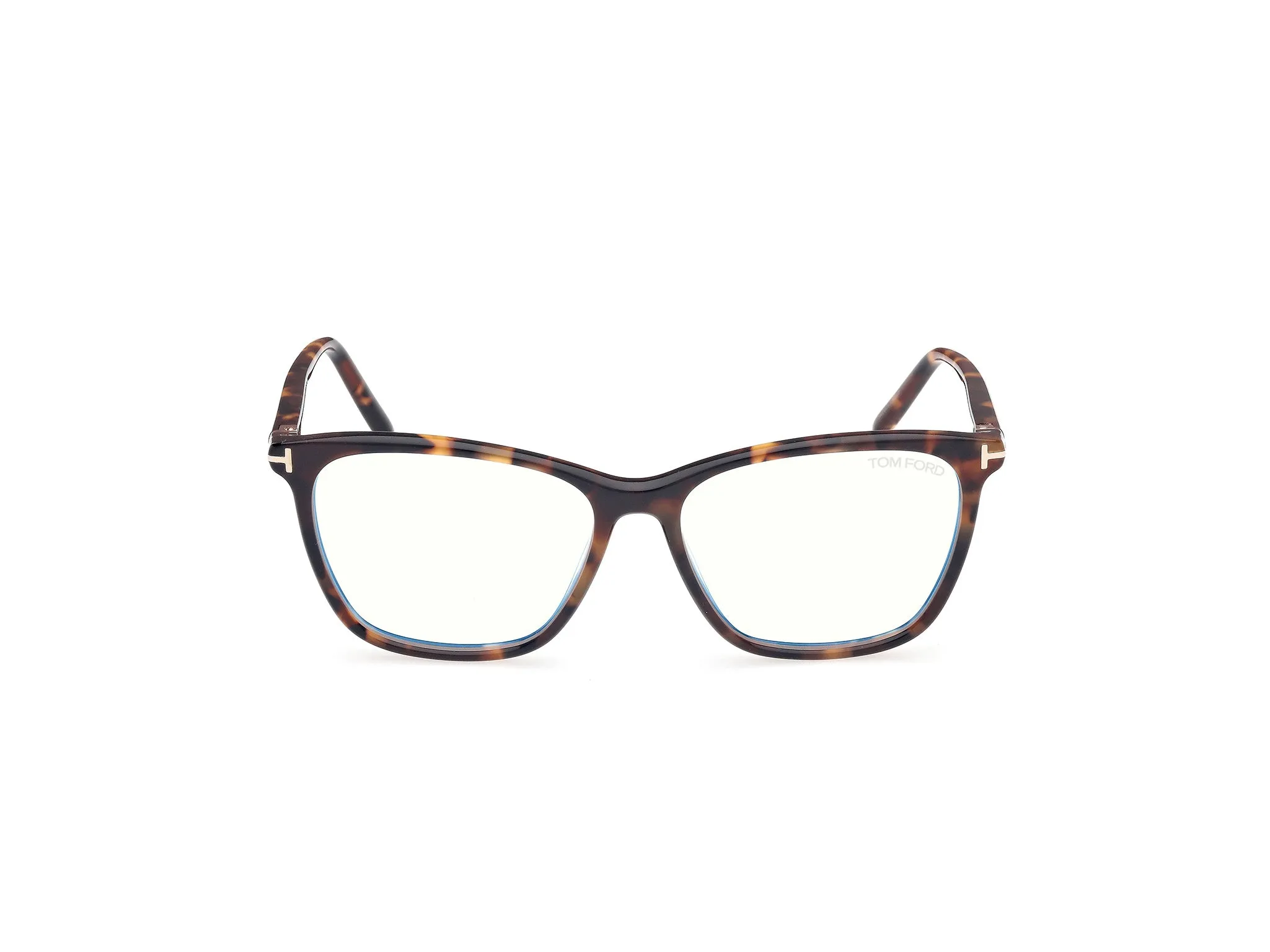 TOM FORD FT5989-B 52 Montature da vista Acetato Havana Squadrata Normale - immagine 2