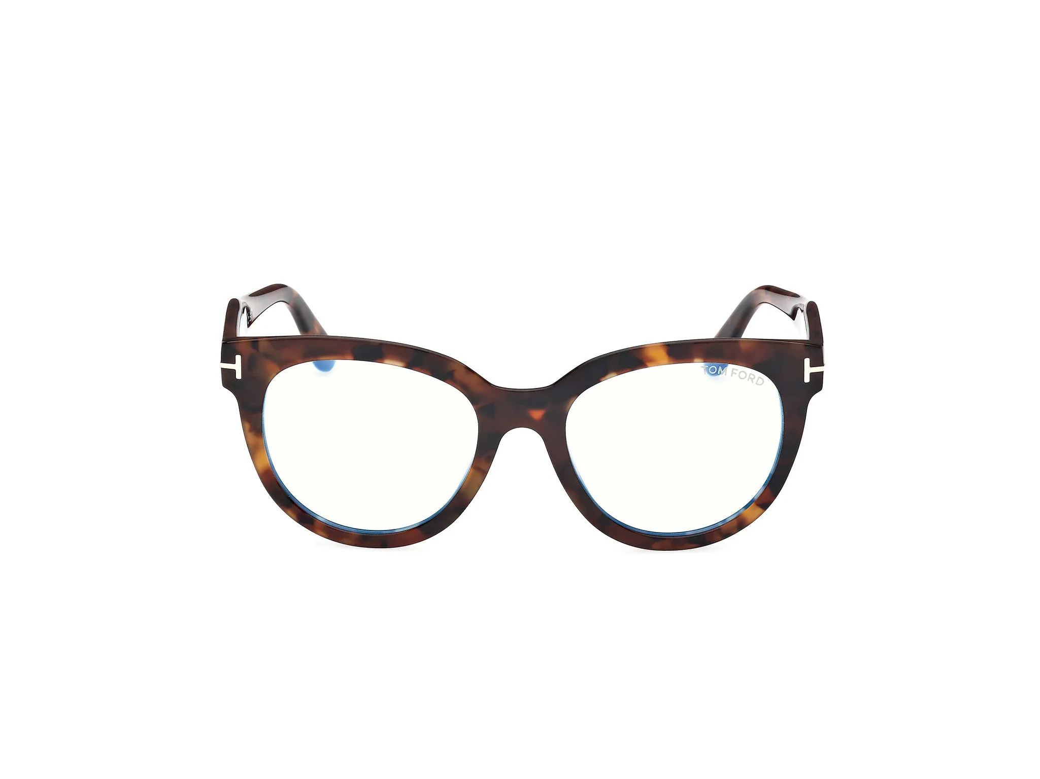 TOM FORD FT5987-B 52 Montature da vista Acetato Havana Farfalla Normale - immagine 2