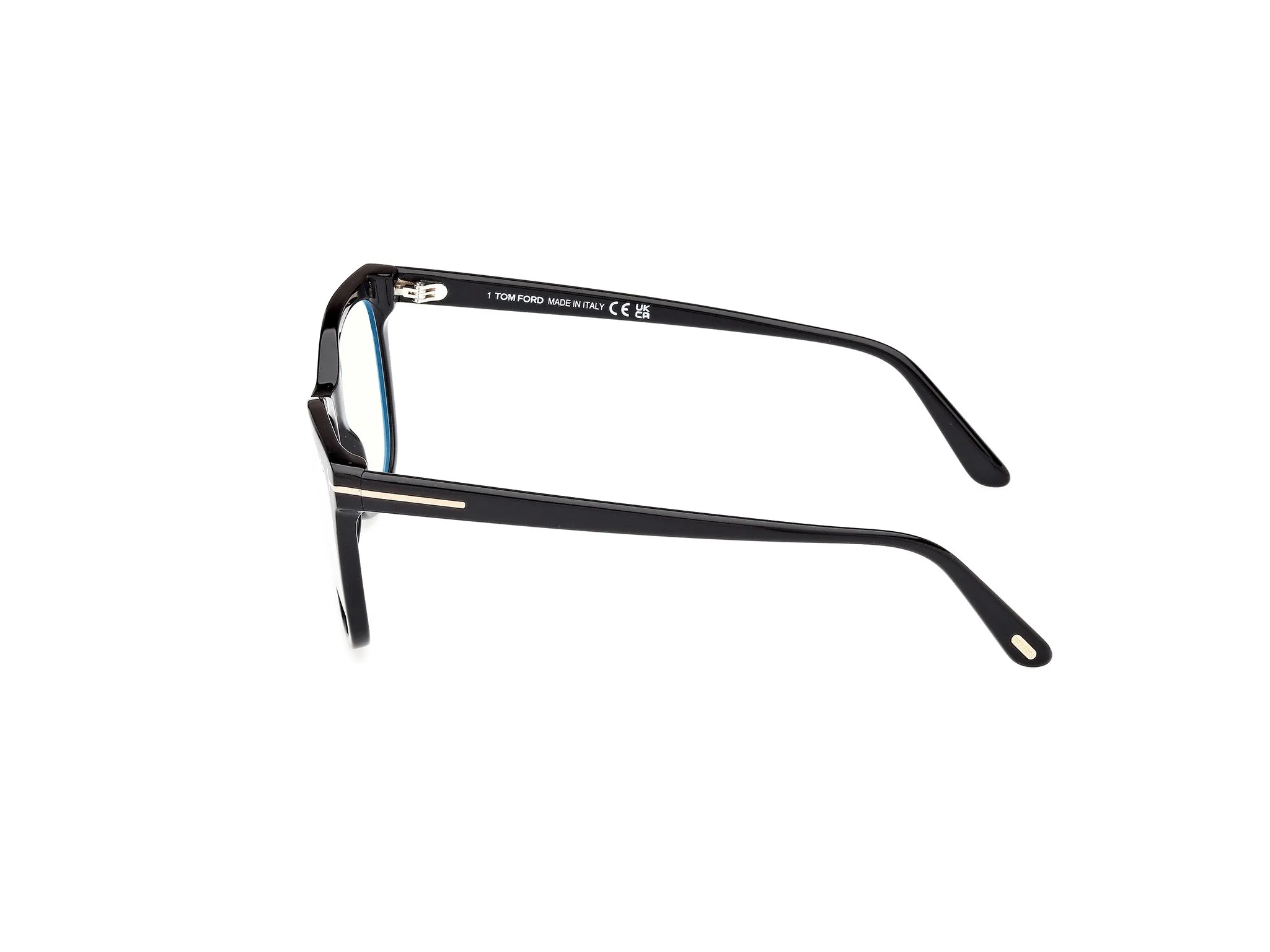 TOM FORD FT5986-B 1 Montature da vista Acetato Nero Squadrata Normale - immagine 3