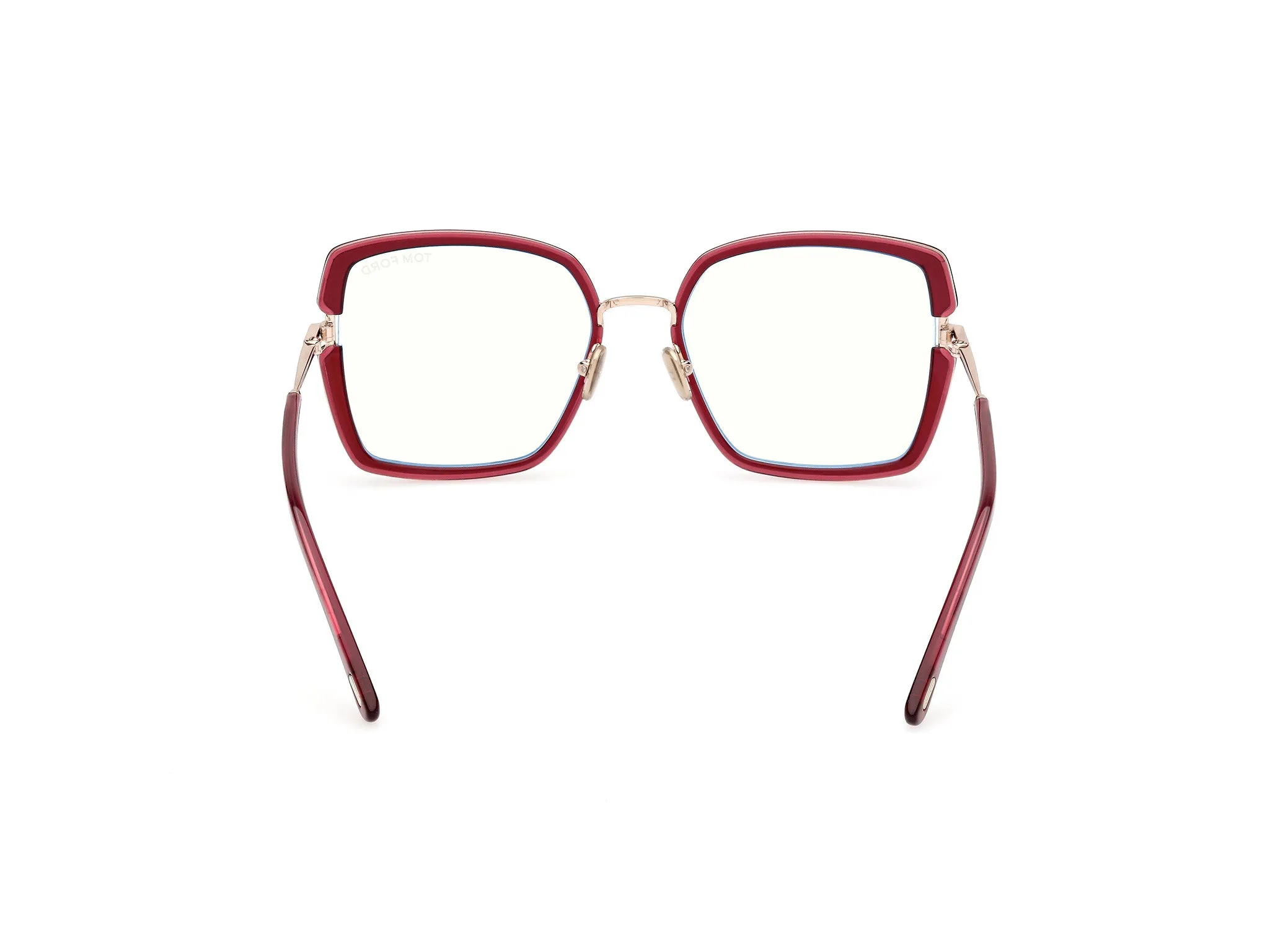 TOM FORD FT5985-B 75 Montature da vista Iniettato Fucsia Squadrata Normale - immagine 4