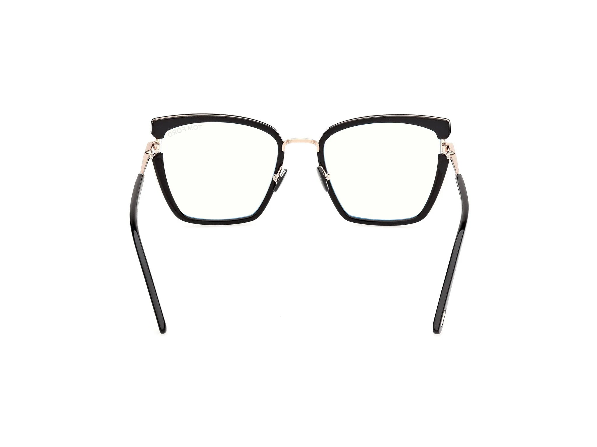 TOM FORD FT5984-B 1 Montature da vista Iniettato Nero Farfalla Normale - immagine 4