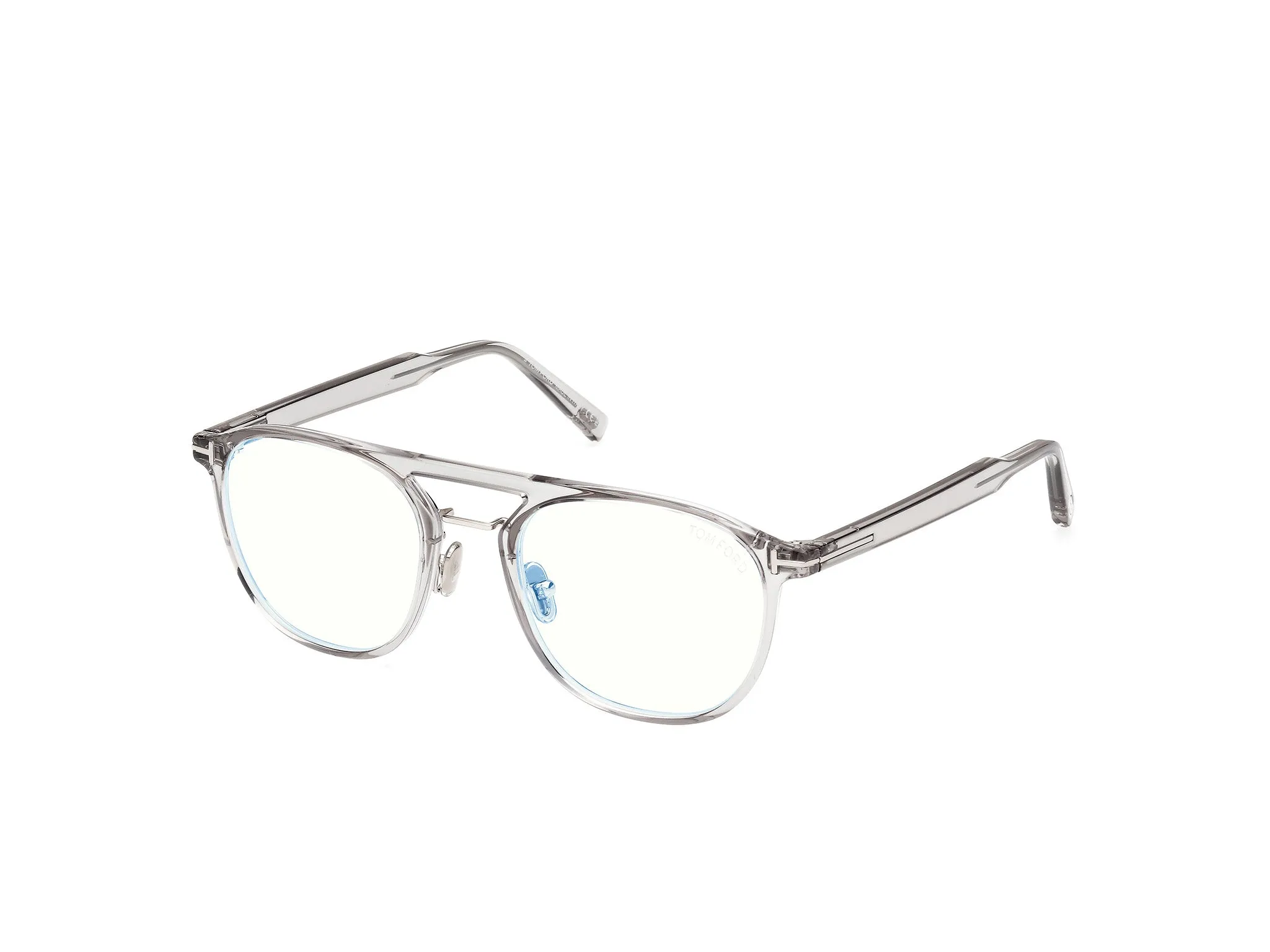 TOM FORD FT5982-B 20 Montature da vista Iniettato Grigio Pilot Normale - immagine 1