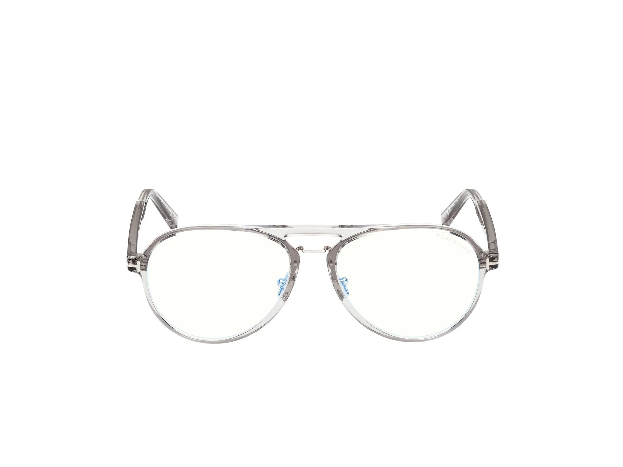 TOM FORD FT5981-B 20 Montature da vista Iniettato Grigio Pilot Normale - immagine 2