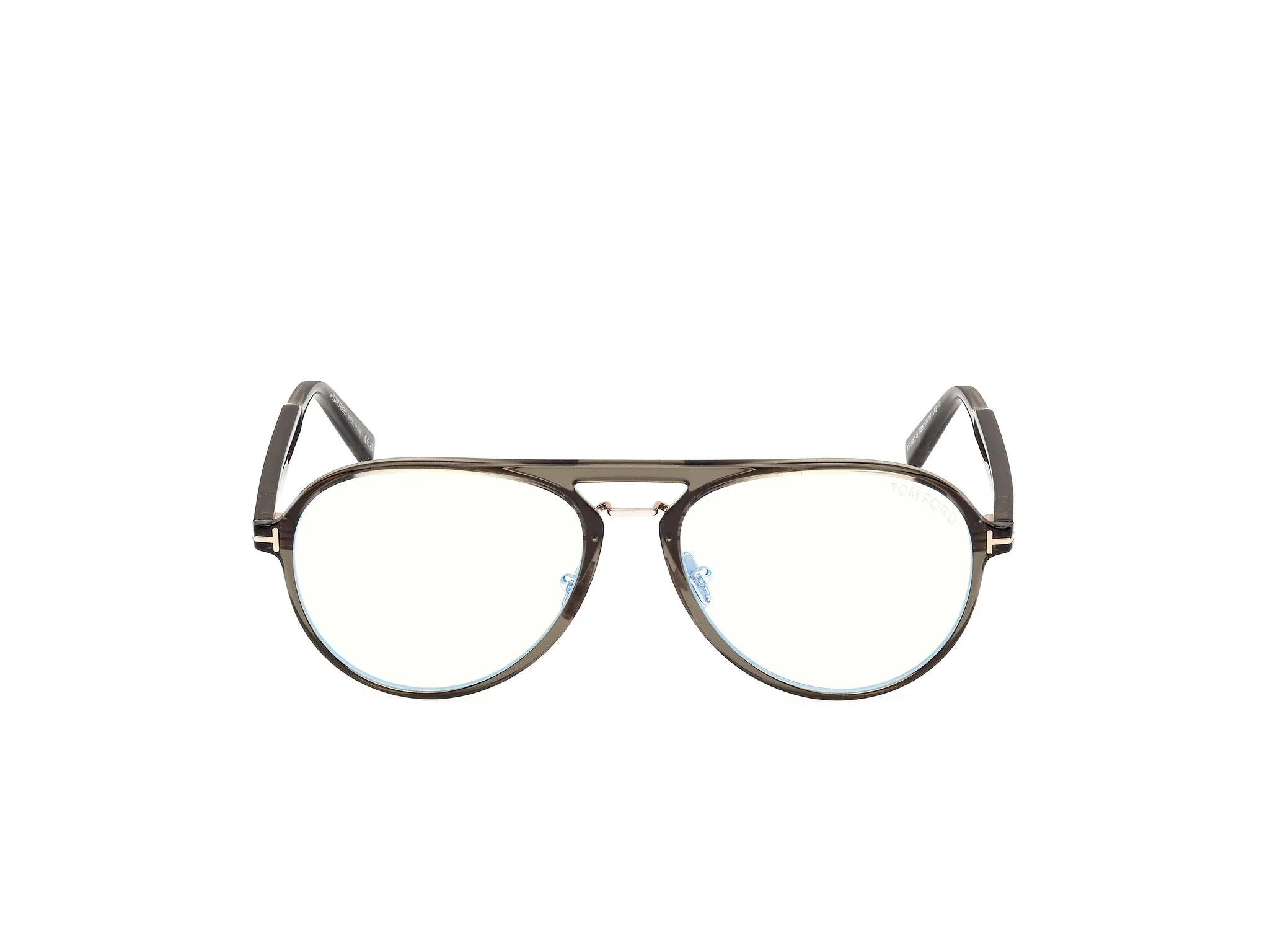 TOM FORD FT5981-B 93 Montature da vista Iniettato Verde Pilot Normale - immagine 2