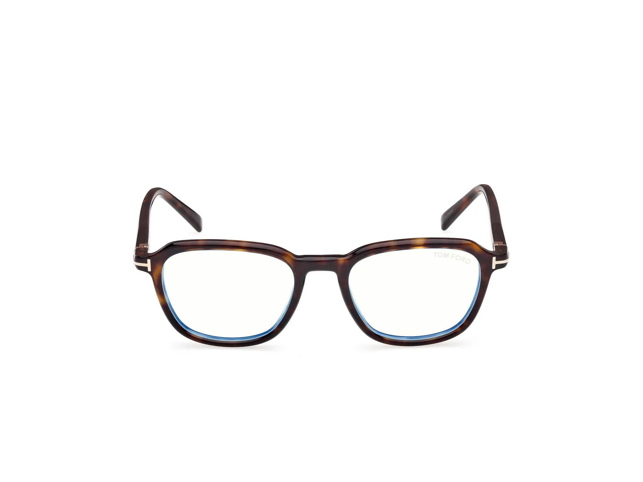TOM FORD FT5980-B 52 Montature da vista Acetato Havana Squadrata Normale - immagine 2