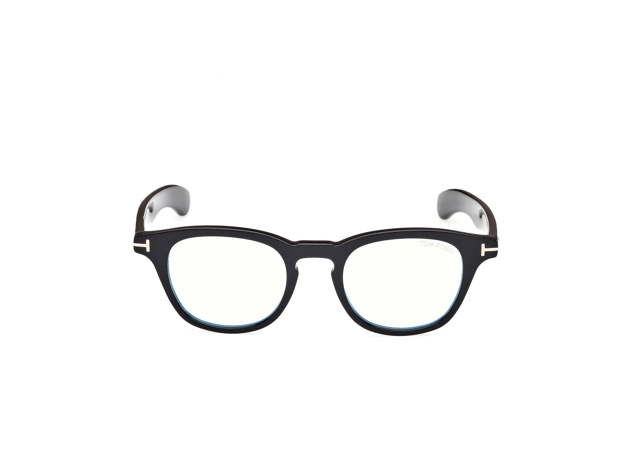 TOM FORD FT5976-B 1 Montature da vista Acetato Nero Rotonda Normale - immagine 2