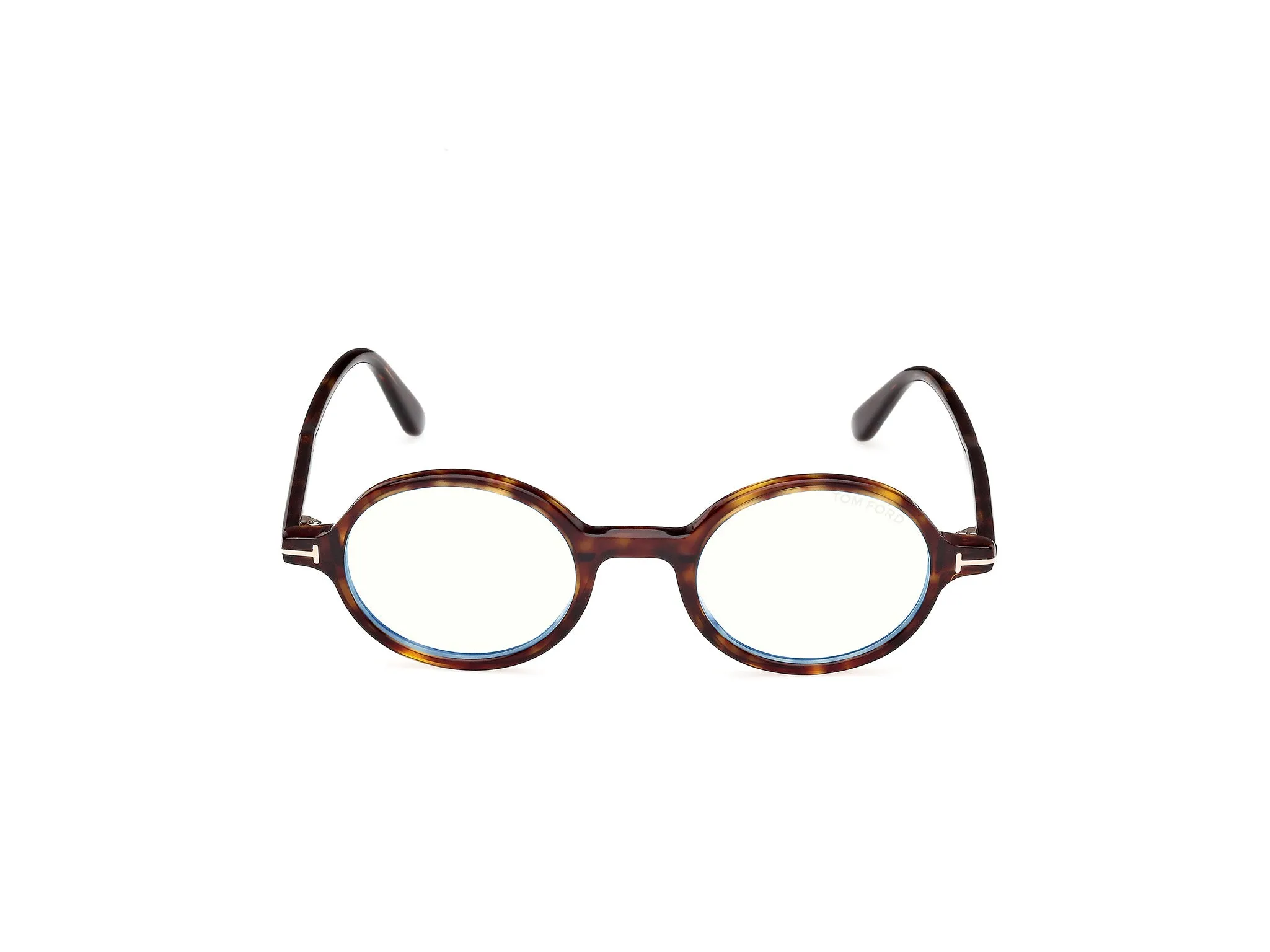 TOM FORD FT5975-B 52 Montature da vista Acetato Havana Rotonda Normale - immagine 2