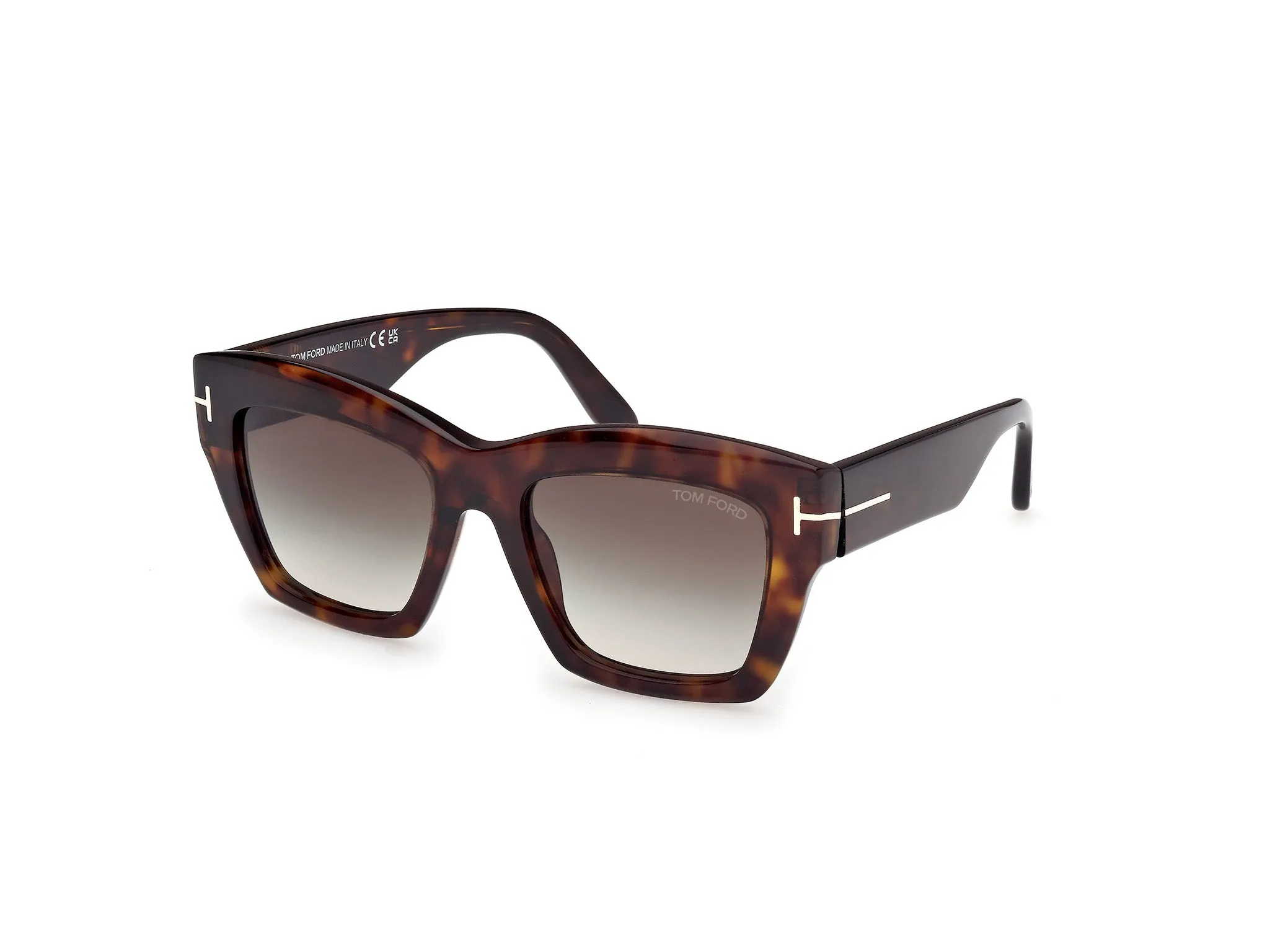 TOM FORD FT1191 LUNA 52B Occhiali da sole Acetato Farfalla Normale - immagine 1