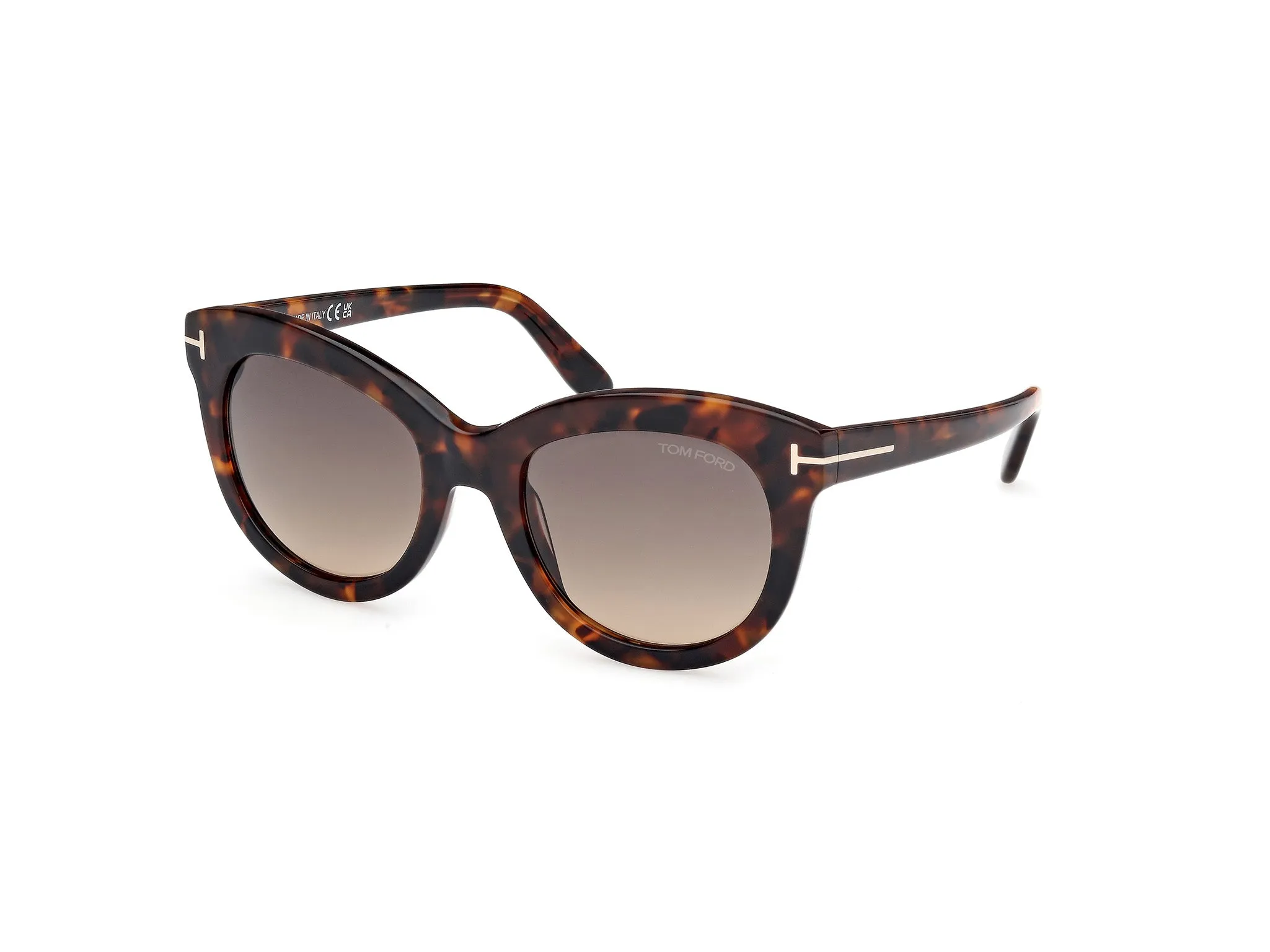 TOM FORD FT1189 ODETTE 52F Occhiali da sole Acetato Farfalla Normale - immagine 1