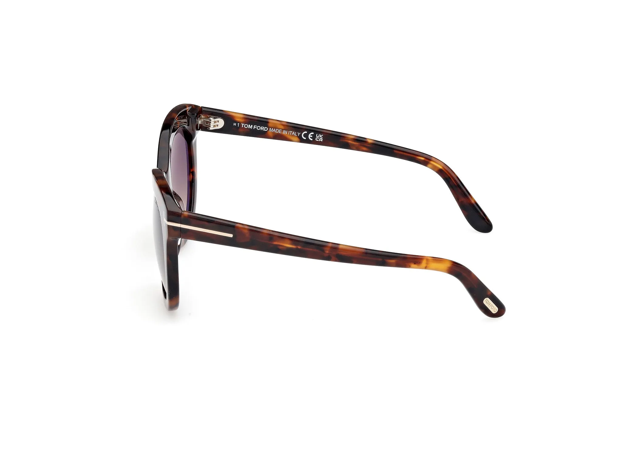 TOM FORD FT1189 ODETTE 52F Occhiali da sole Acetato Farfalla Normale - immagine 3