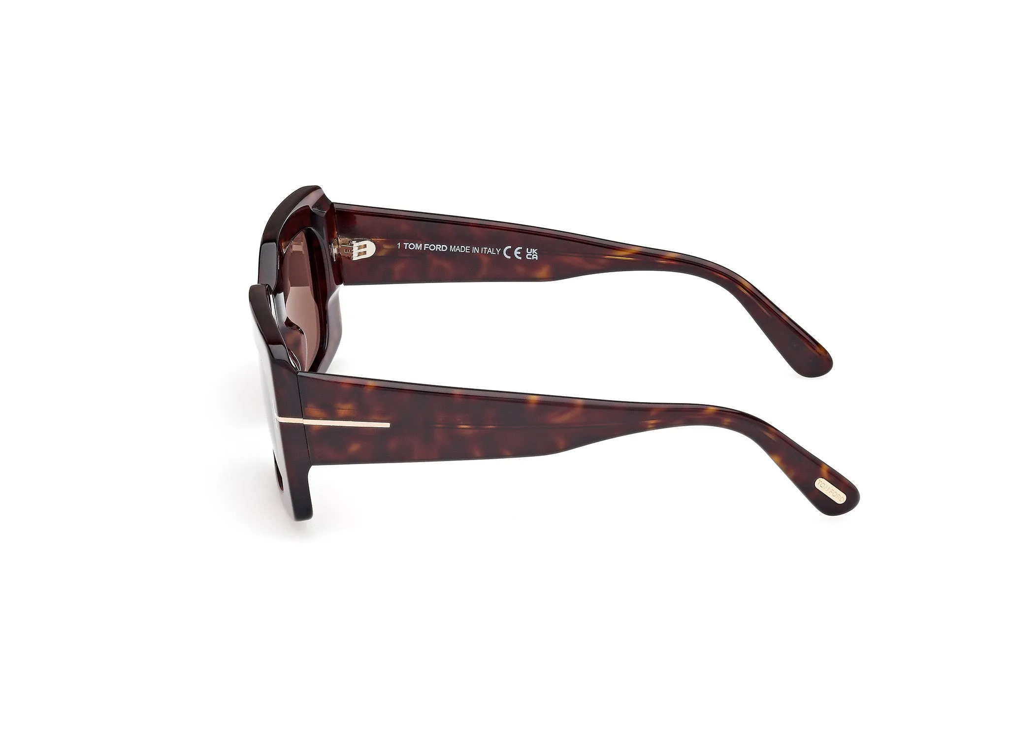 TOM FORD FT1188 BRIGITTA 52E Occhiali da sole Acetato Squadrata Normale - immagine 3