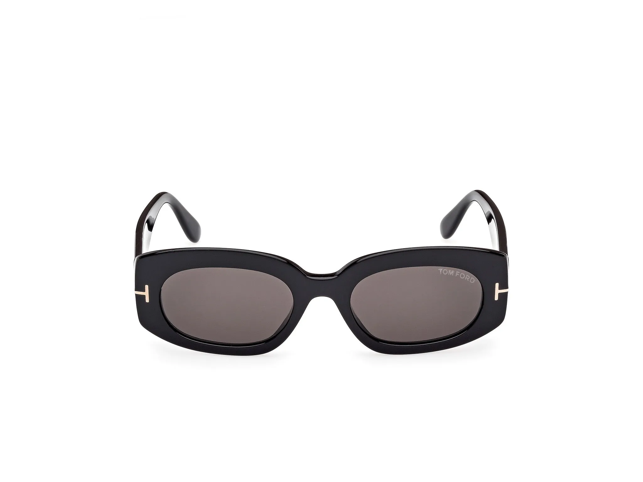 TOM FORD FT1187 CIELLE 01A Occhiali da sole Acetato Nero Fumo Rotonda Normale - immagine 2