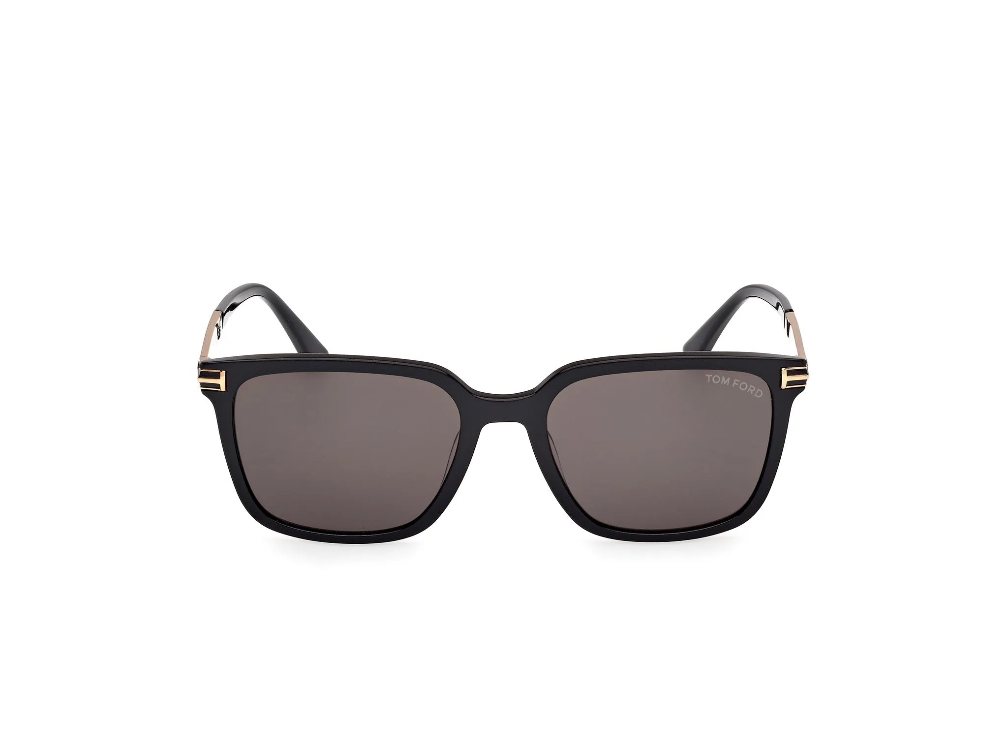 TOM FORD FT1183 JOCHEM 01A Occhiali da sole Acetato Nero Fumo Squadrata Normale - immagine 2