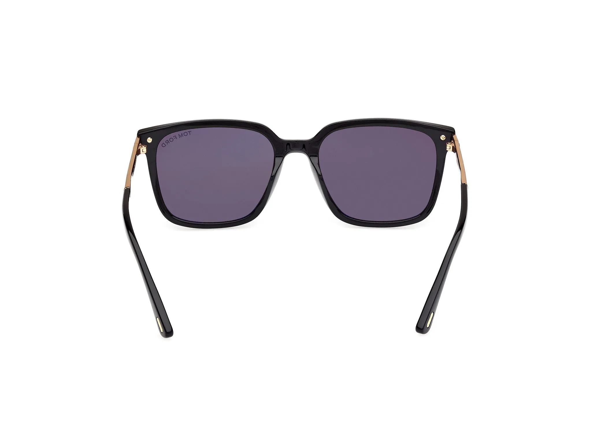 TOM FORD FT1183 JOCHEM 01A Occhiali da sole Acetato Nero Fumo Squadrata Normale - immagine 4
