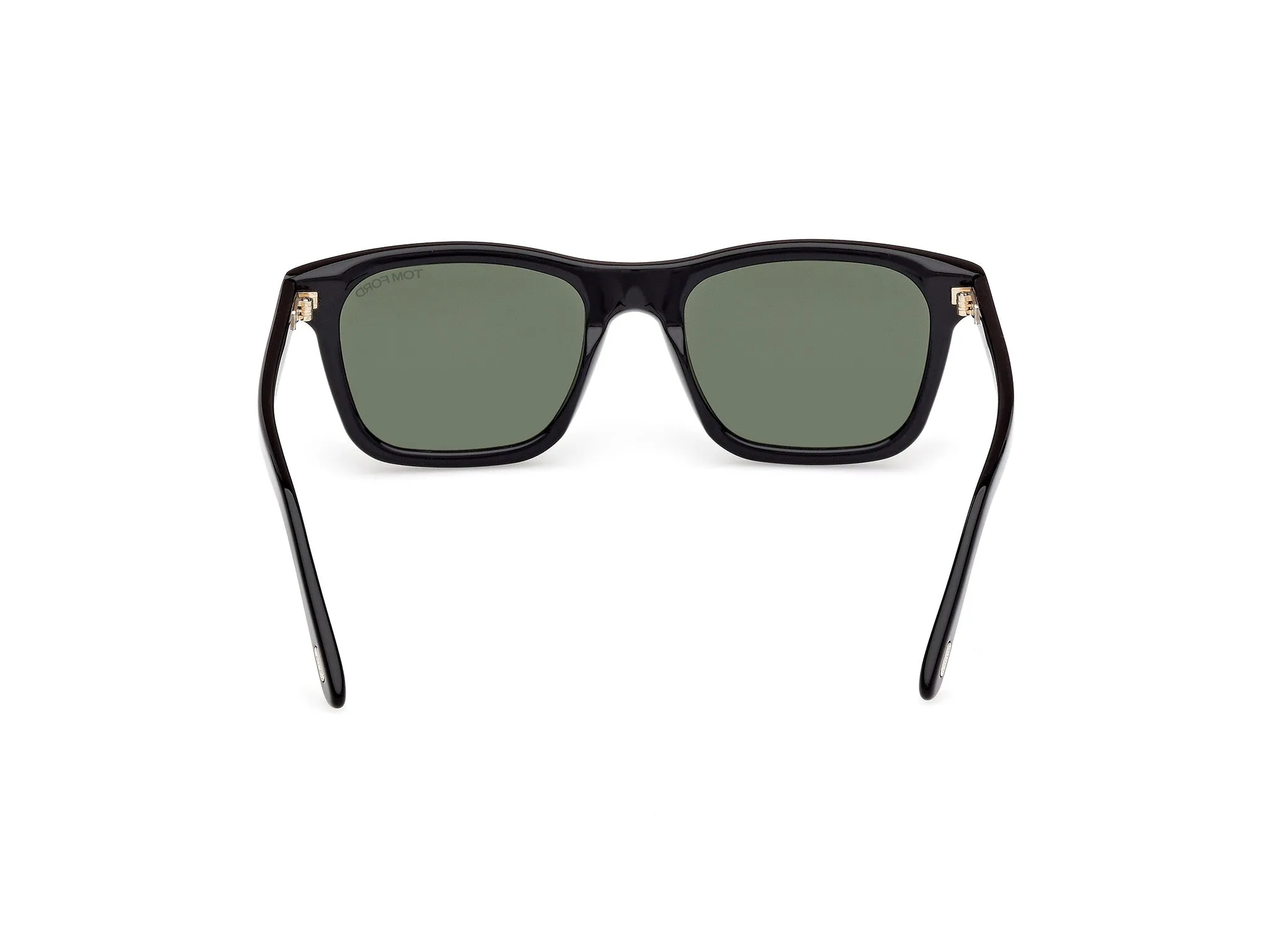 TOM FORD FT1179 BARRON 01N Occhiali da sole Acetato Nero Verde Squadrata Normale - immagine 4
